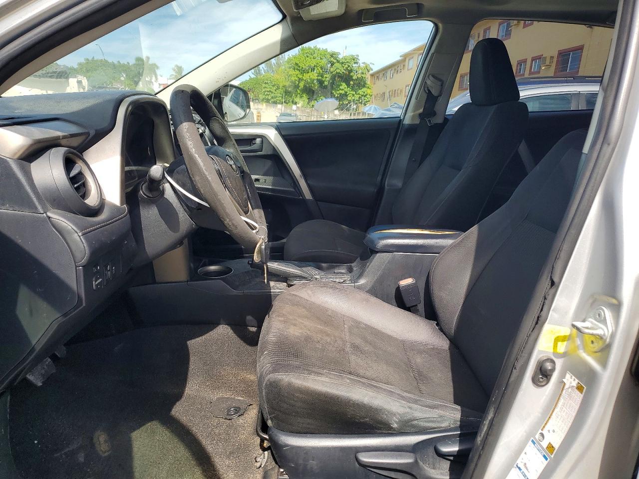 2013 Toyota Rav4 Xle Silver vin: JTMRFREV0DD044643