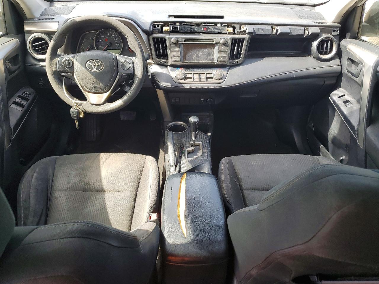 2013 Toyota Rav4 Xle Silver vin: JTMRFREV0DD044643