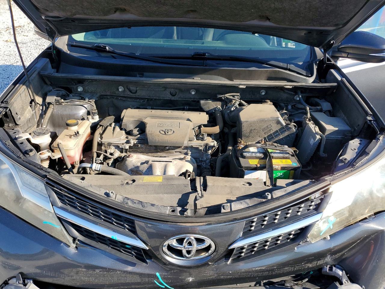 2014 Toyota Rav4 Xle Gray vin: JTMRFREV0ED047687