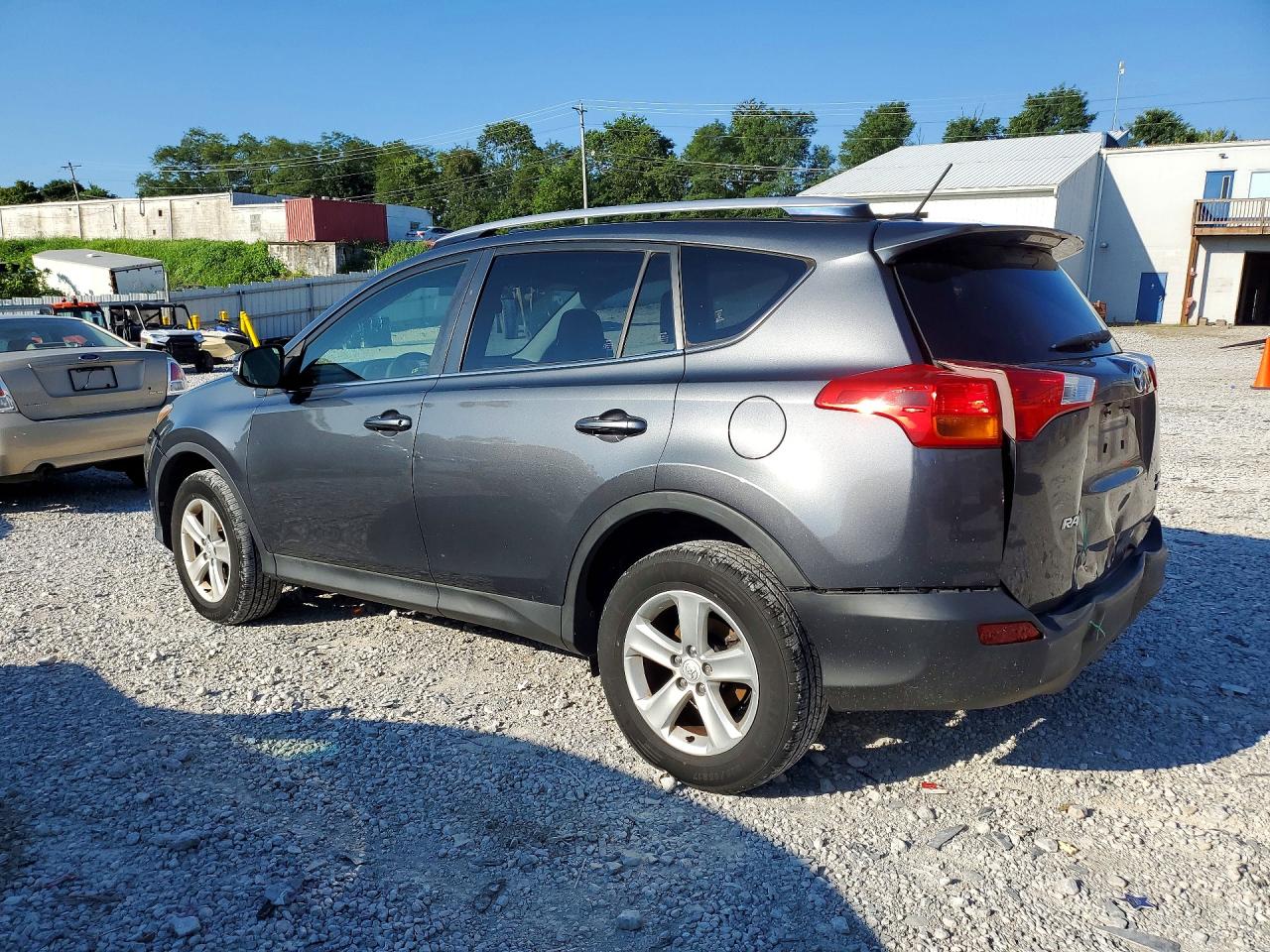 2014 Toyota Rav4 Xle Gray vin: JTMRFREV0ED047687