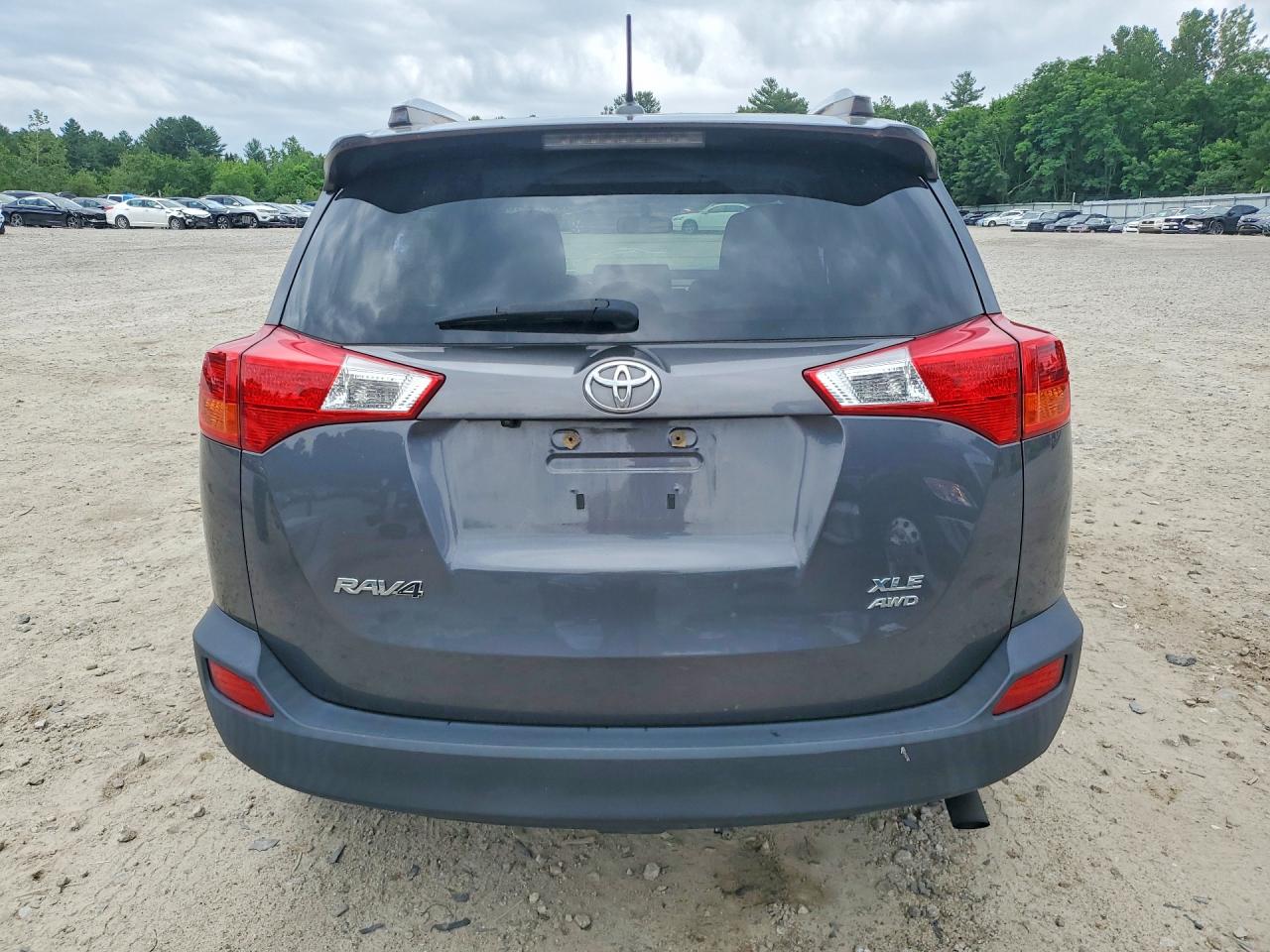 2014 Toyota Rav4 Xle Gray vin: JTMRFREV0ED048919