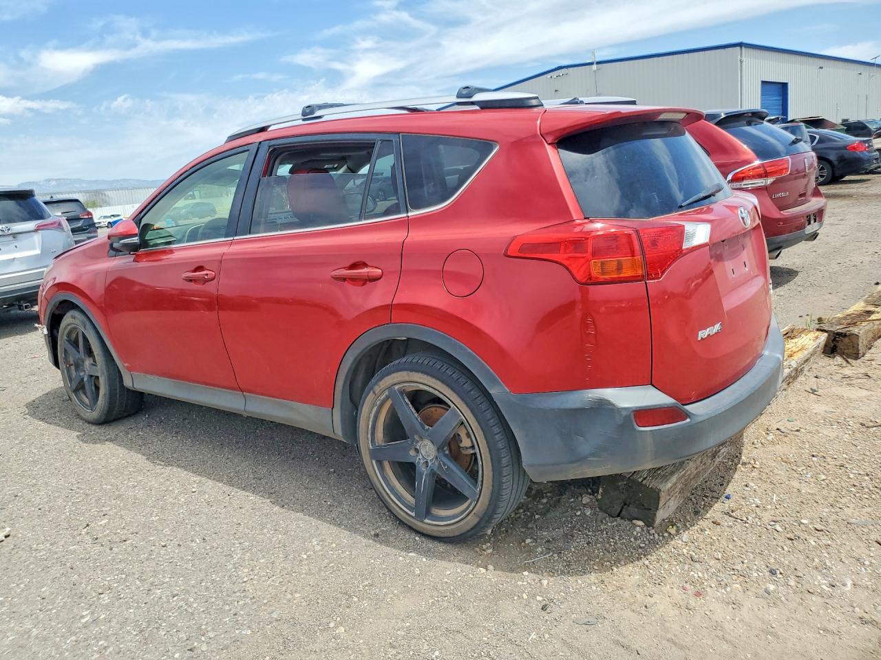 2014 Toyota Rav4 Xle Red vin: JTMRFREV0ED050878
