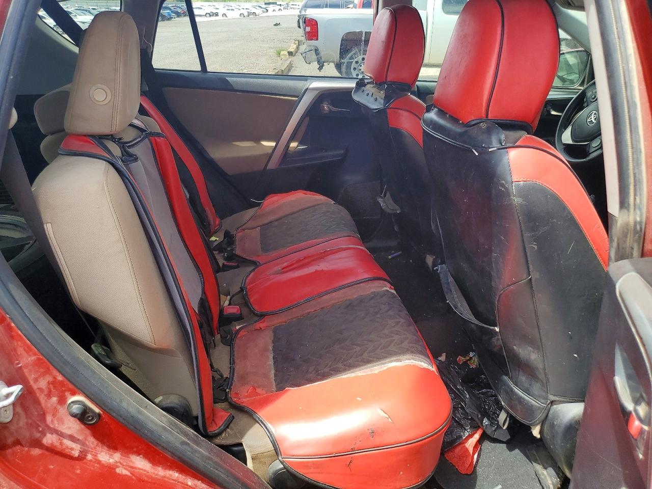 2014 Toyota Rav4 Xle Red vin: JTMRFREV0ED050878