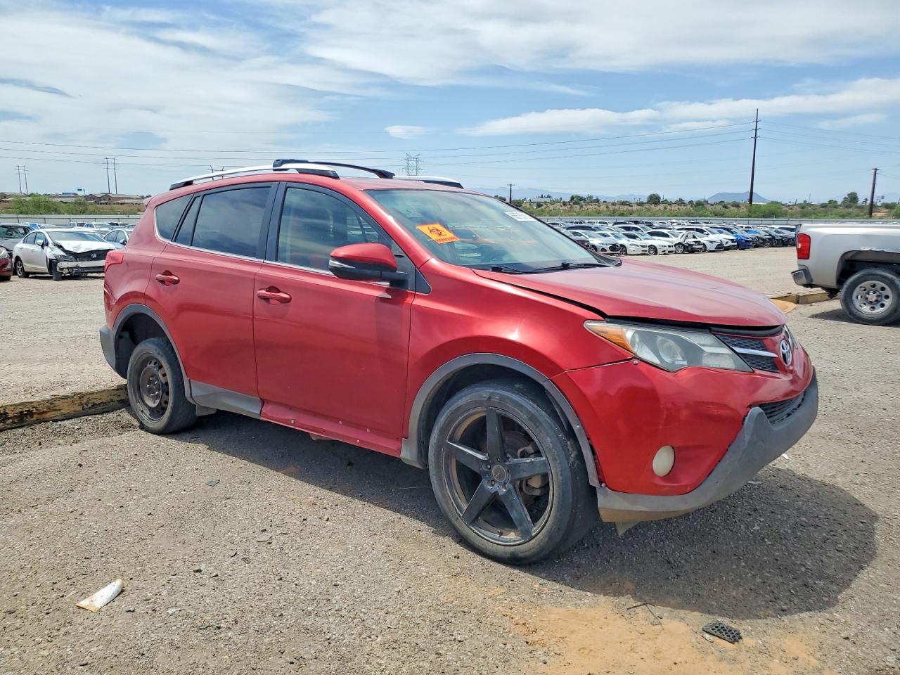 2014 Toyota Rav4 Xle Red vin: JTMRFREV0ED050878