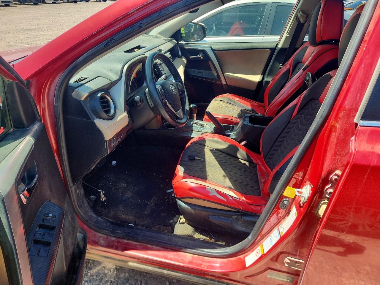 2014 Toyota Rav4 Xle Red vin: JTMRFREV0ED050878