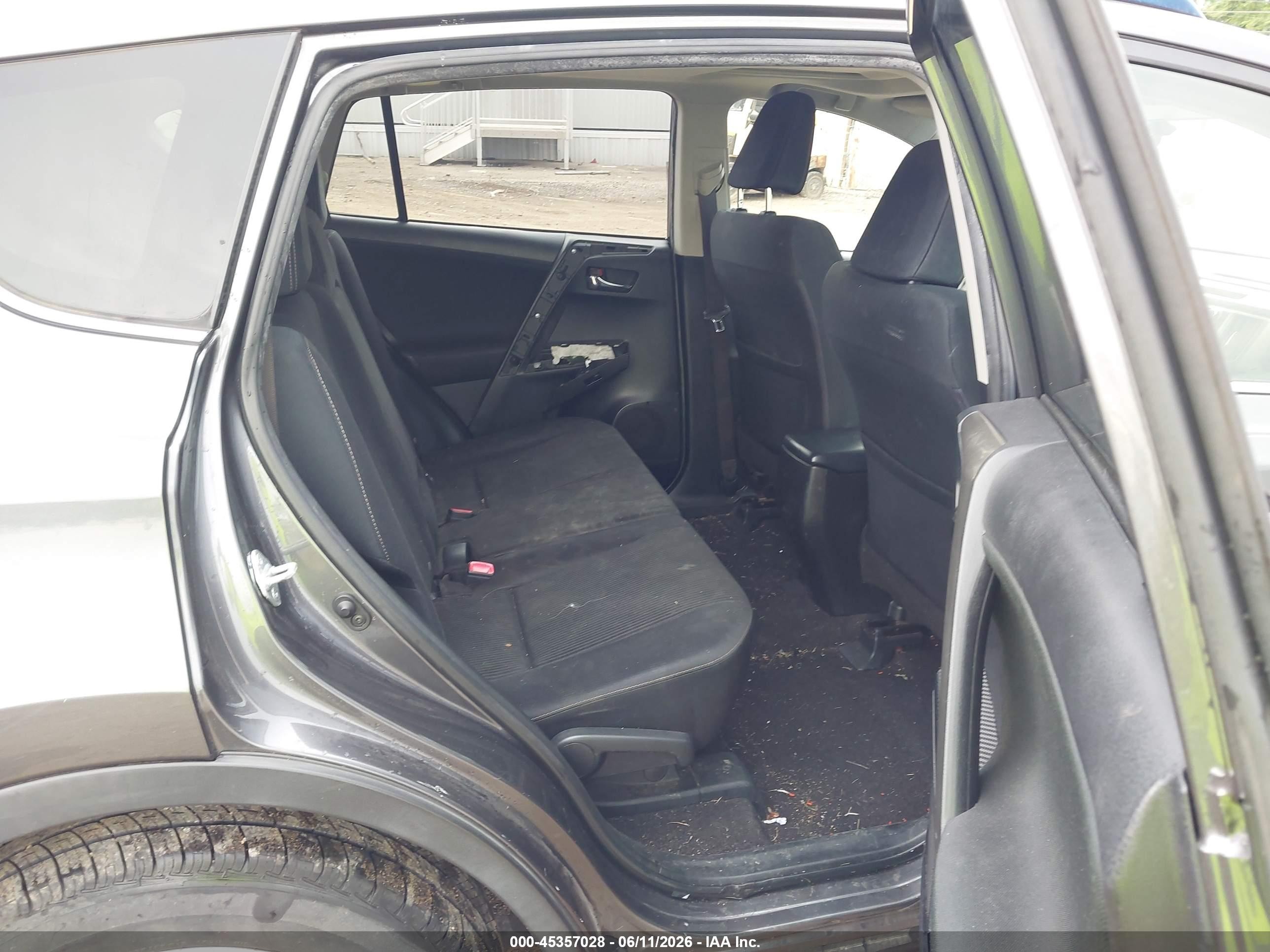 2014 Toyota Rav4 Xle Gray vin: JTMRFREV0ED084366
