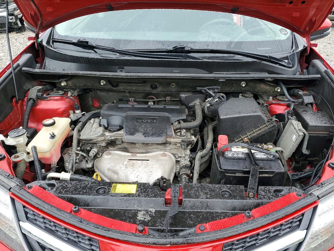 2014 Toyota Rav4 Xle Red vin: JTMRFREV0ED087168