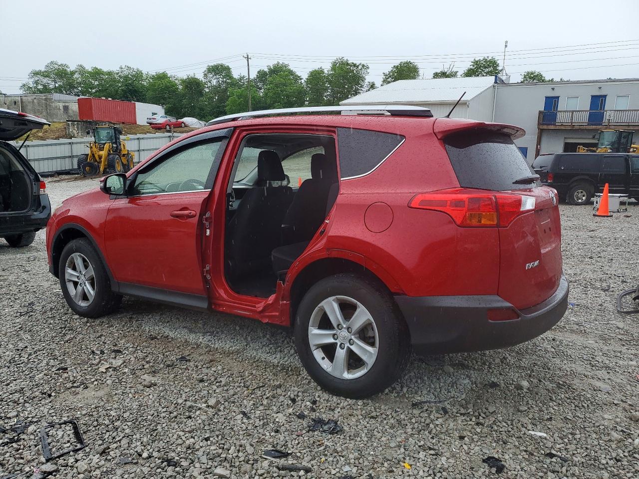 2014 Toyota Rav4 Xle Red vin: JTMRFREV0ED087168