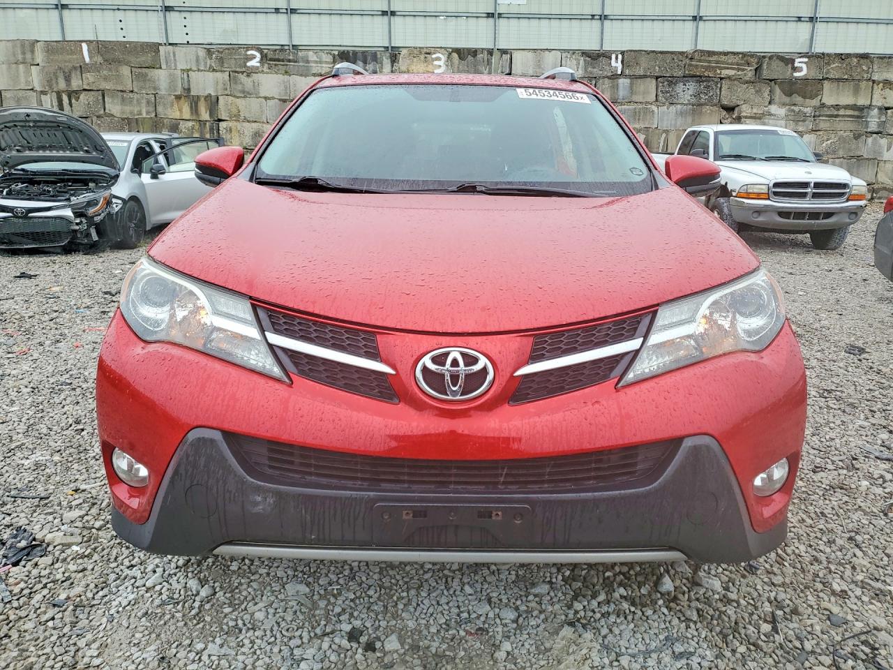 2014 Toyota Rav4 Xle Red vin: JTMRFREV0ED087168