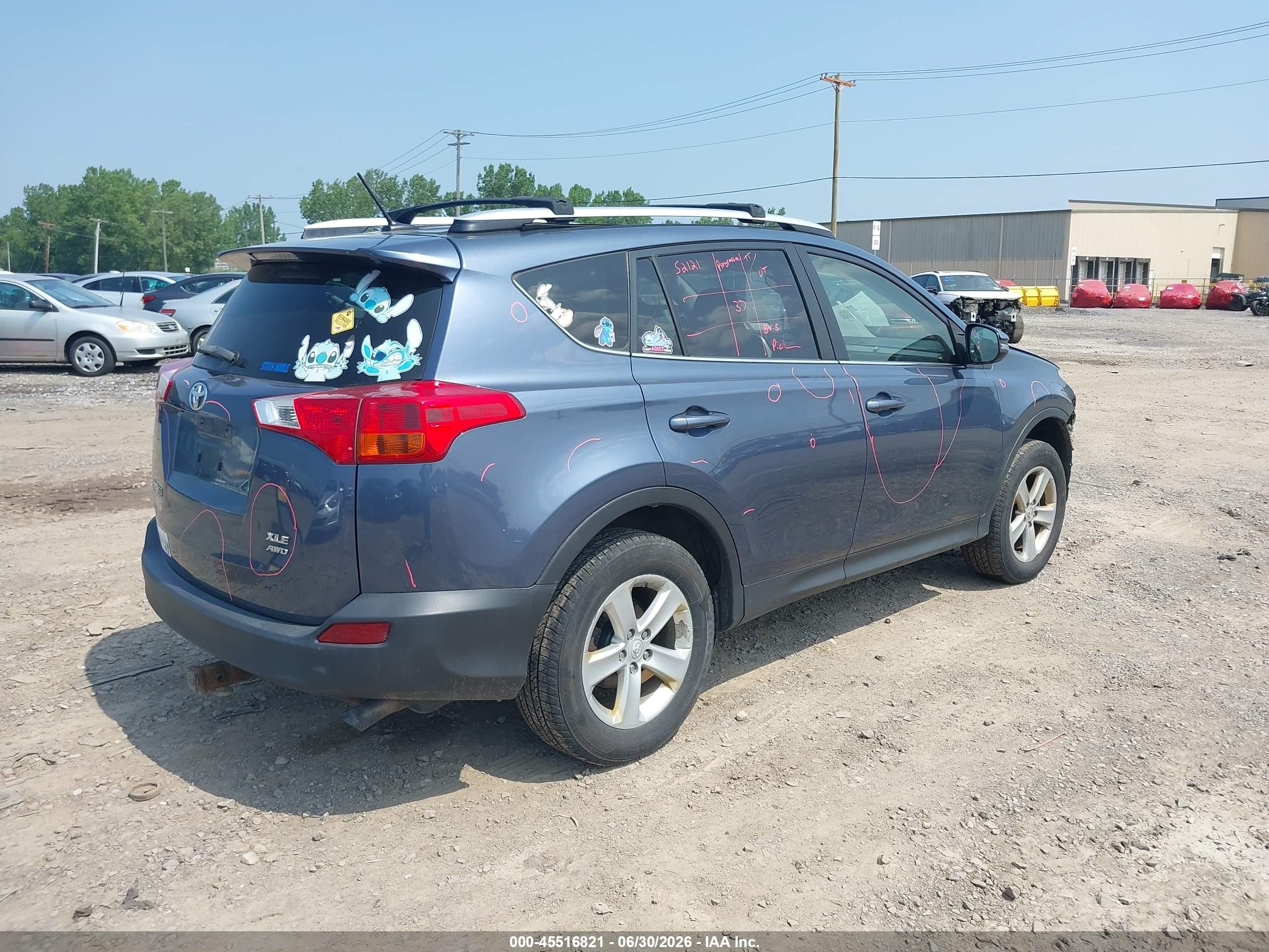 2014 Toyota Rav4 Xle Brown vin: JTMRFREV0ED094587