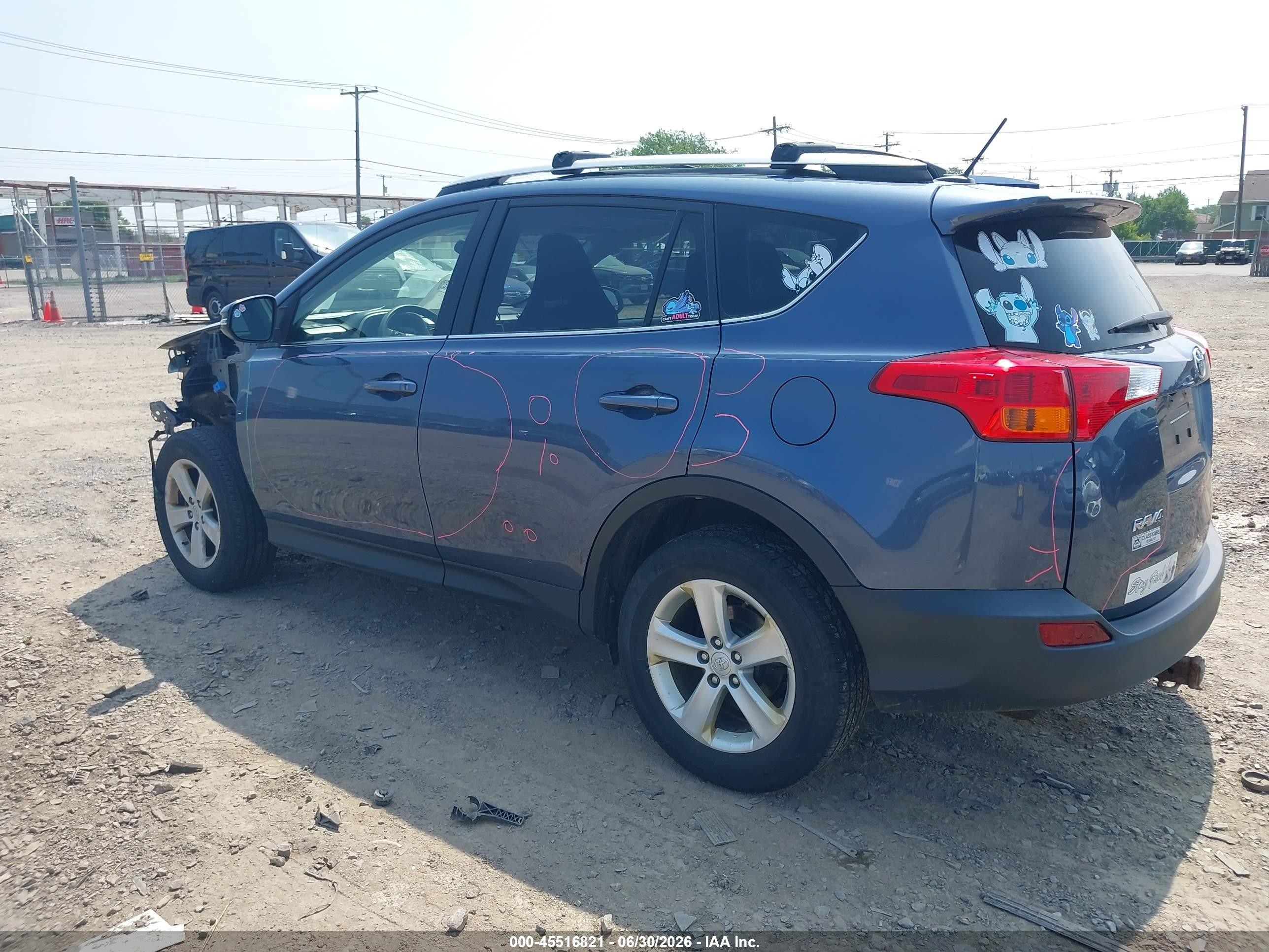 2014 Toyota Rav4 Xle Brown vin: JTMRFREV0ED094587