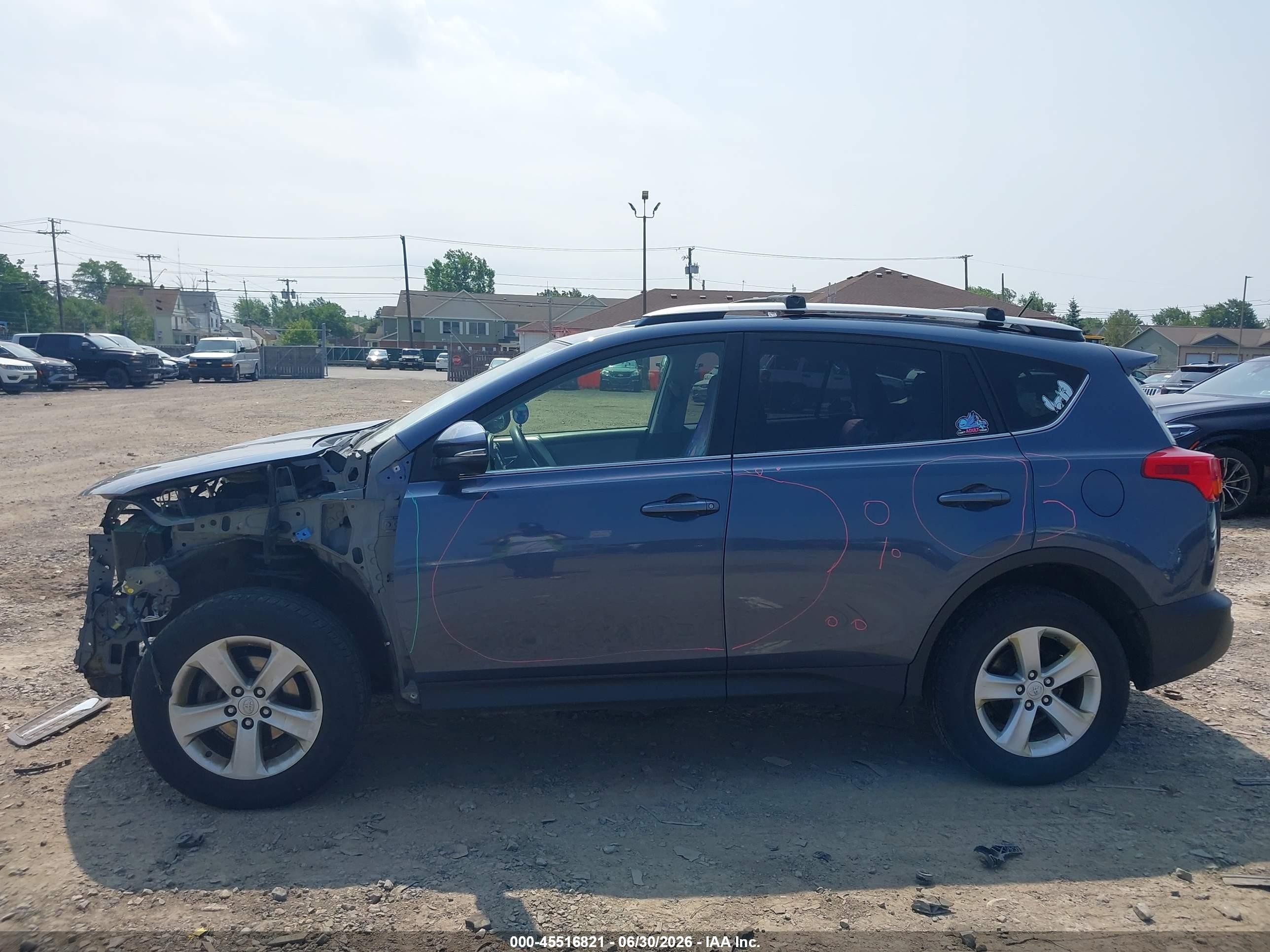 2014 Toyota Rav4 Xle Brown vin: JTMRFREV0ED094587