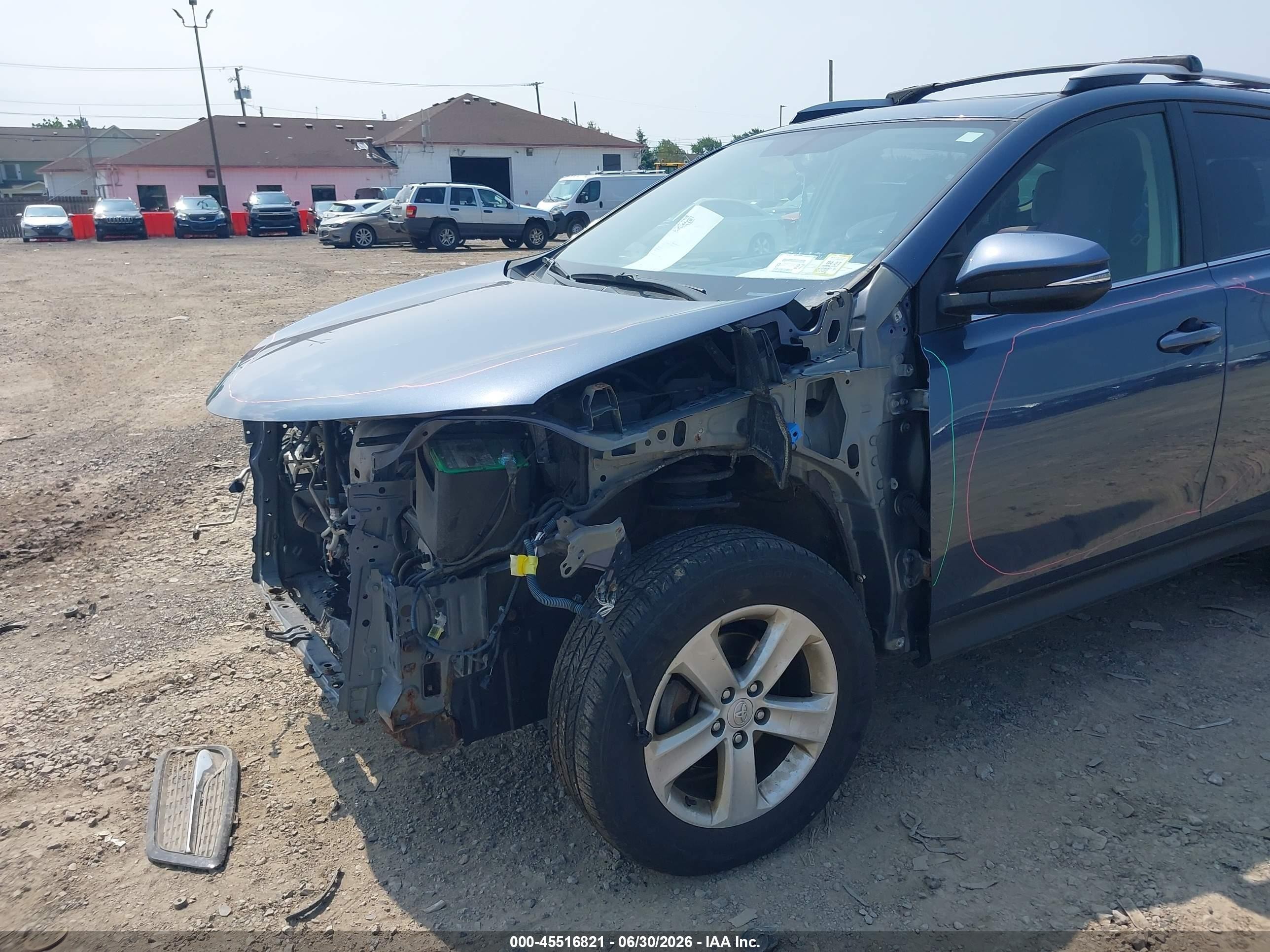 2014 Toyota Rav4 Xle Brown vin: JTMRFREV0ED094587
