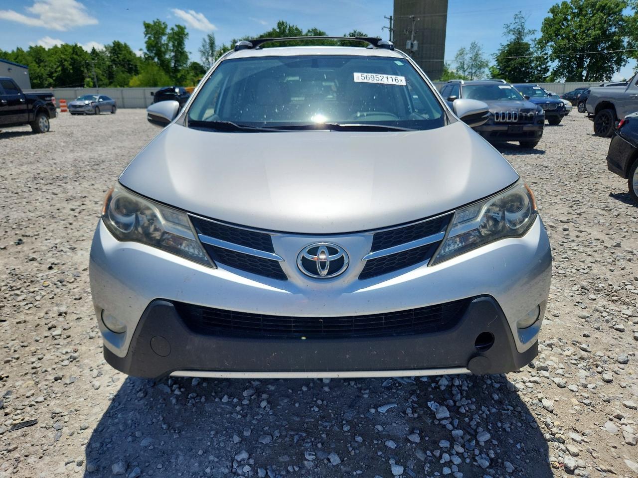 2014 Toyota Rav4 Xle Silver vin: JTMRFREV0EJ011936