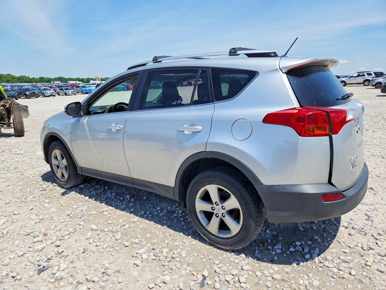 2014 Toyota Rav4 Xle Silver vin: JTMRFREV0EJ011936