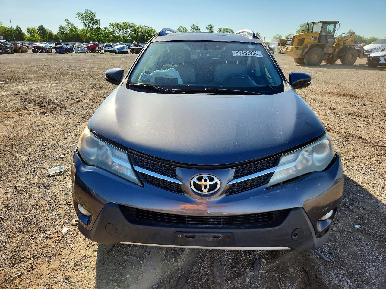 2014 Toyota Rav4 Xle Gray vin: JTMRFREV0EJ012133