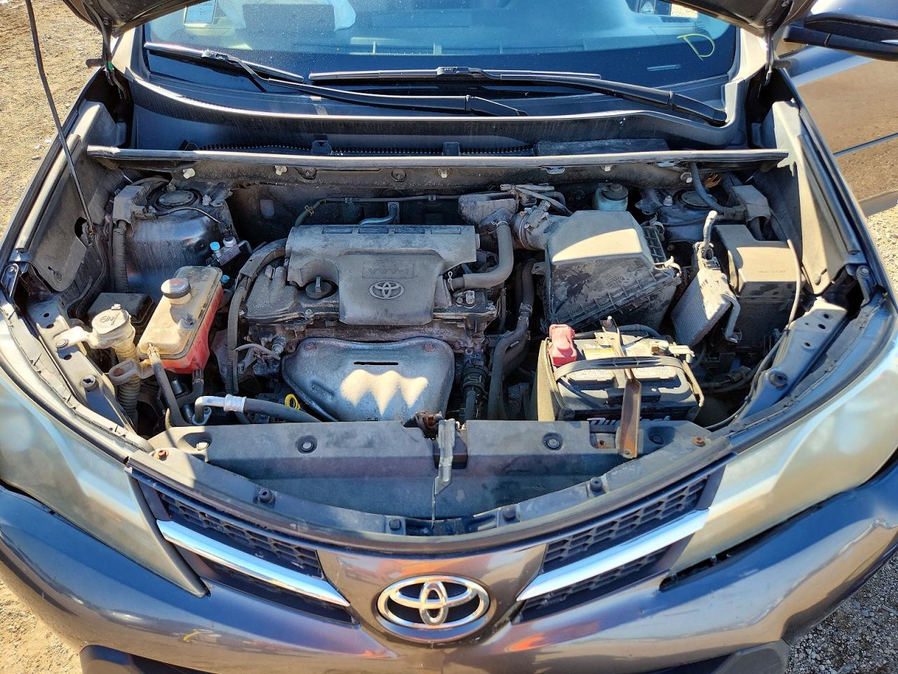 2014 Toyota Rav4 Xle Gray vin: JTMRFREV0EJ012133