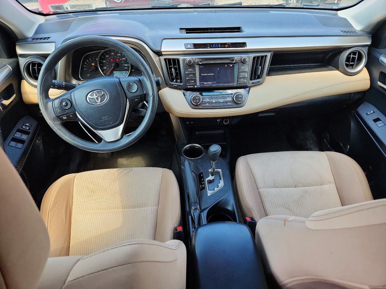 2015 Toyota Rav4 Xle Red vin: JTMRFREV0FD147841