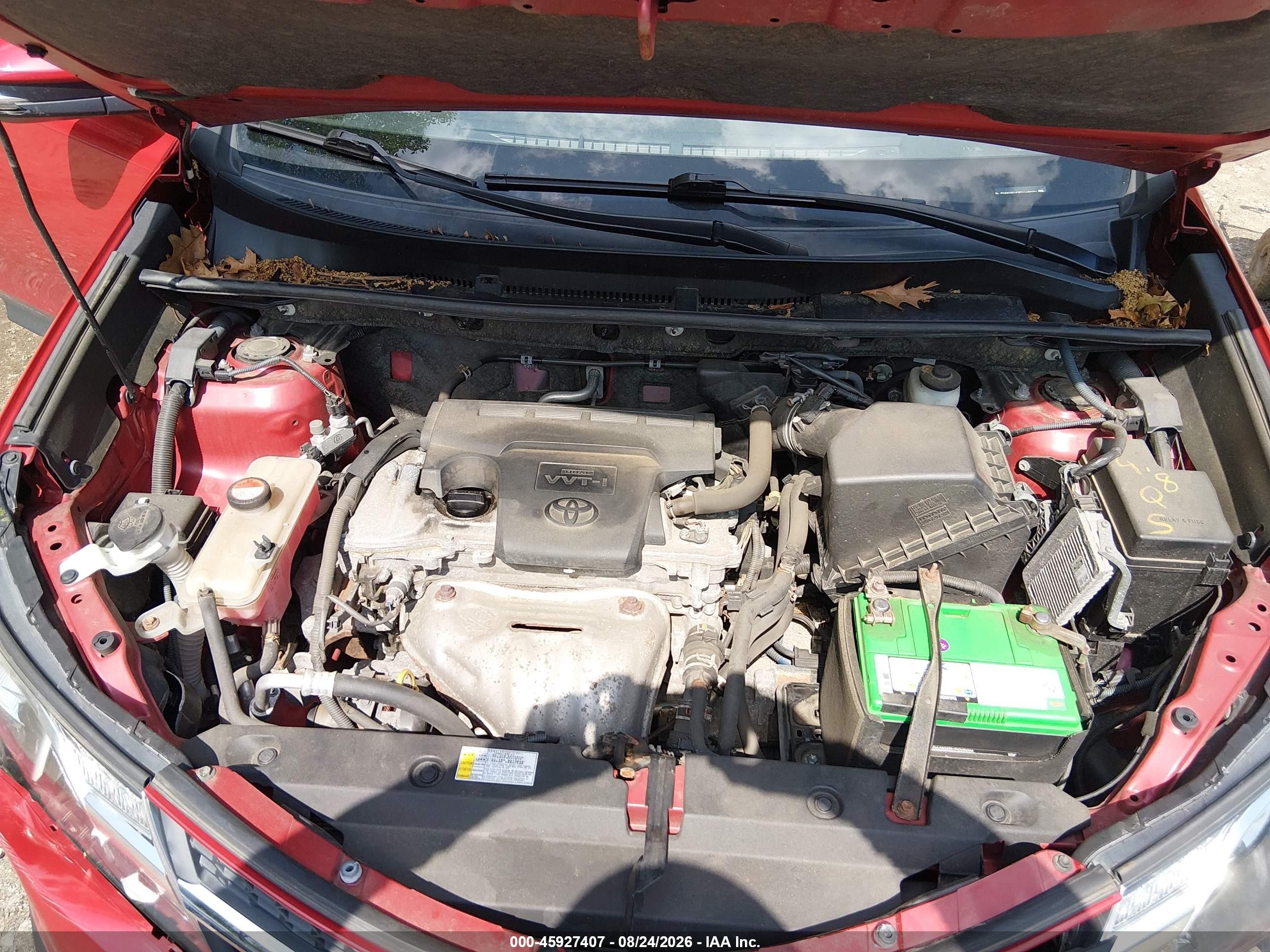 2015 Toyota Rav4 Xle Red vin: JTMRFREV0FD168902