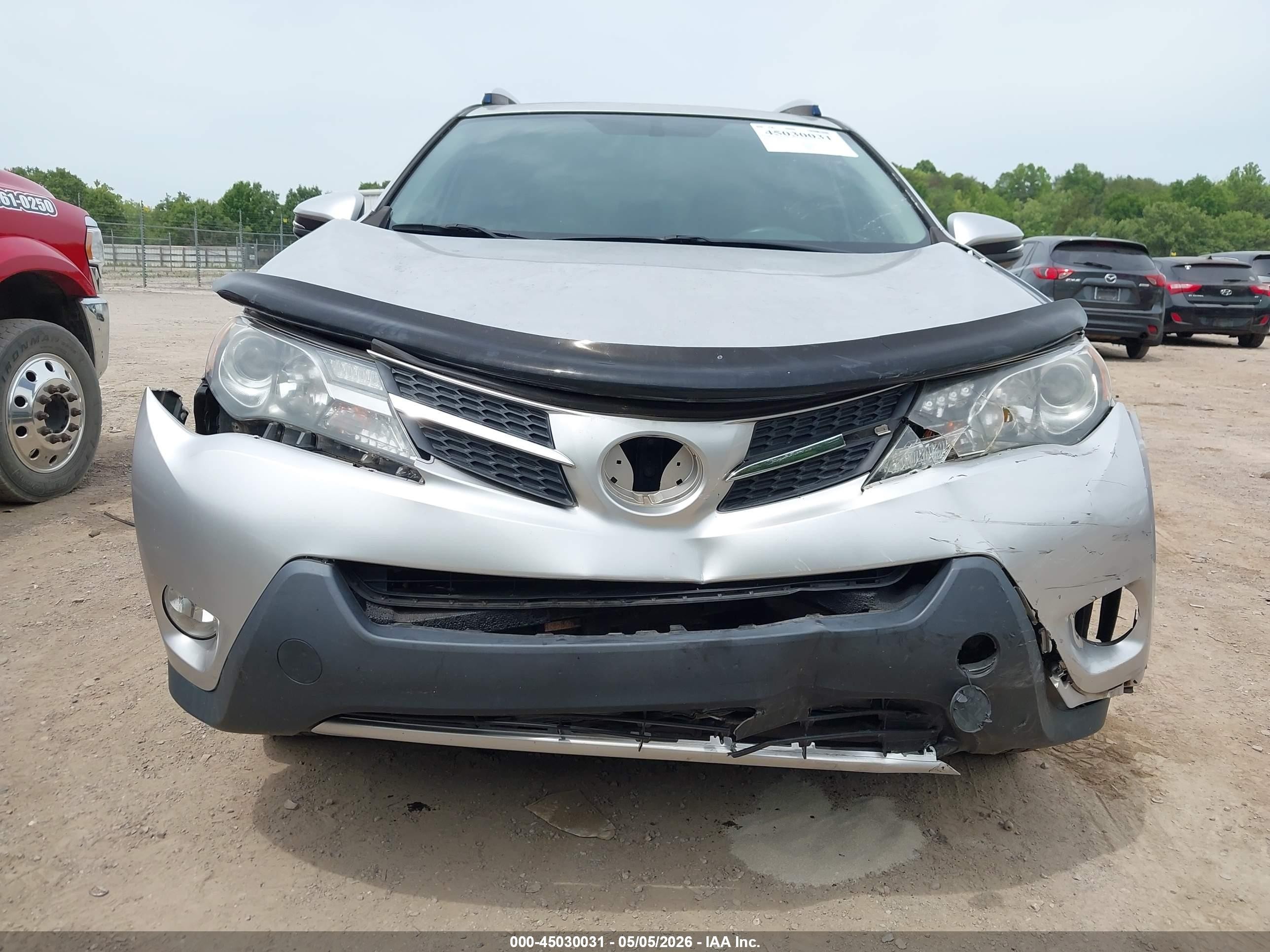 2015 Toyota Rav4 Xle Gray vin: JTMRFREV0FJ015793