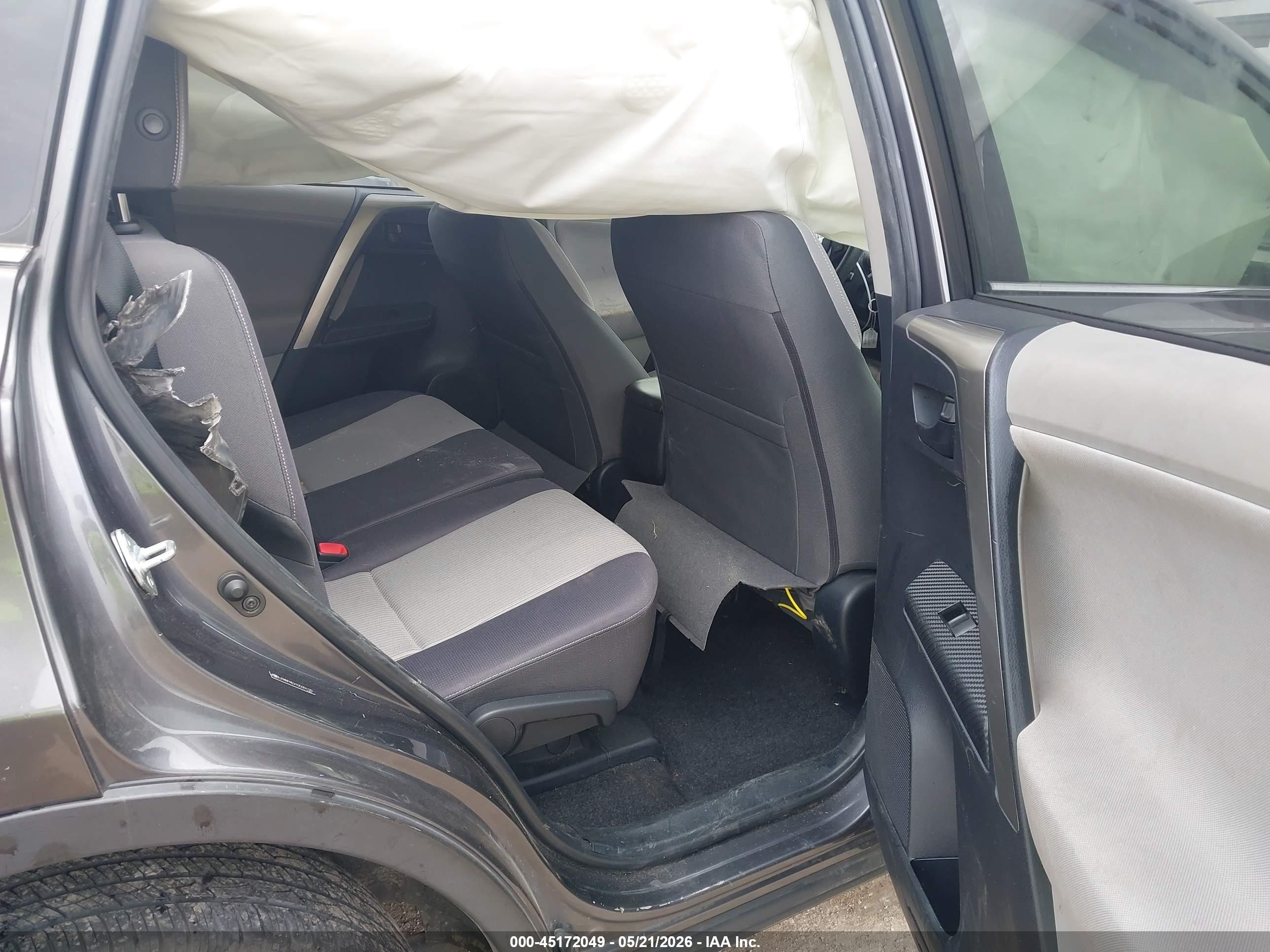 2013 Toyota Rav4 Xle Gray vin: JTMRFREV1D5001181