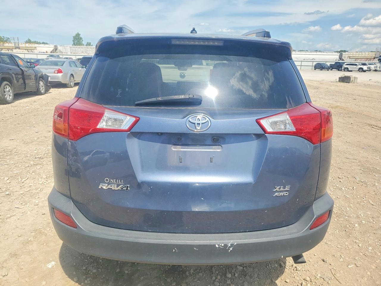 2013 Toyota Rav4 Xle Blue vin: JTMRFREV1D5001598