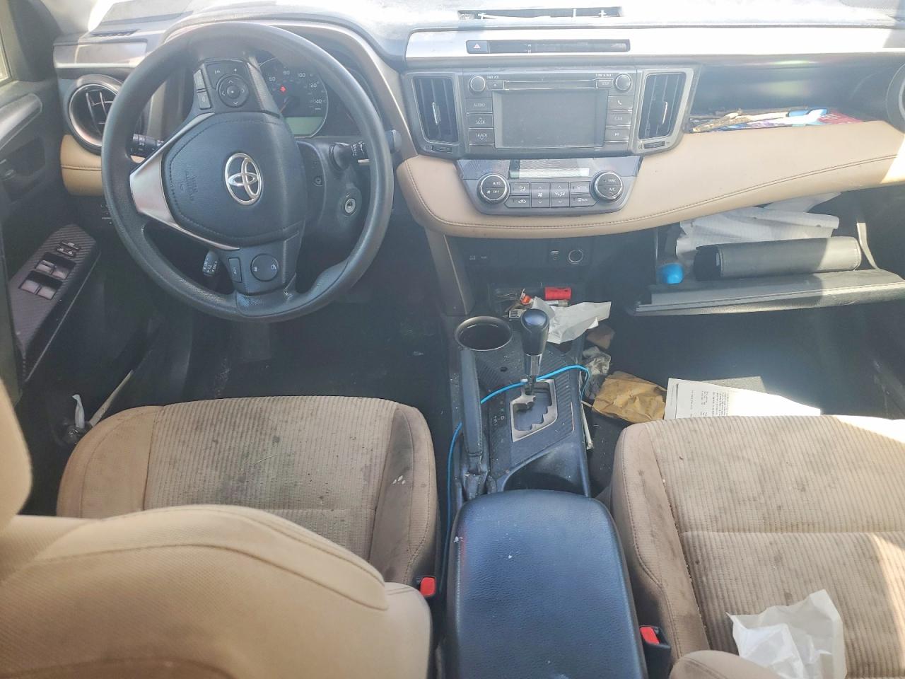 2013 Toyota Rav4 Xle Blue vin: JTMRFREV1D5001598