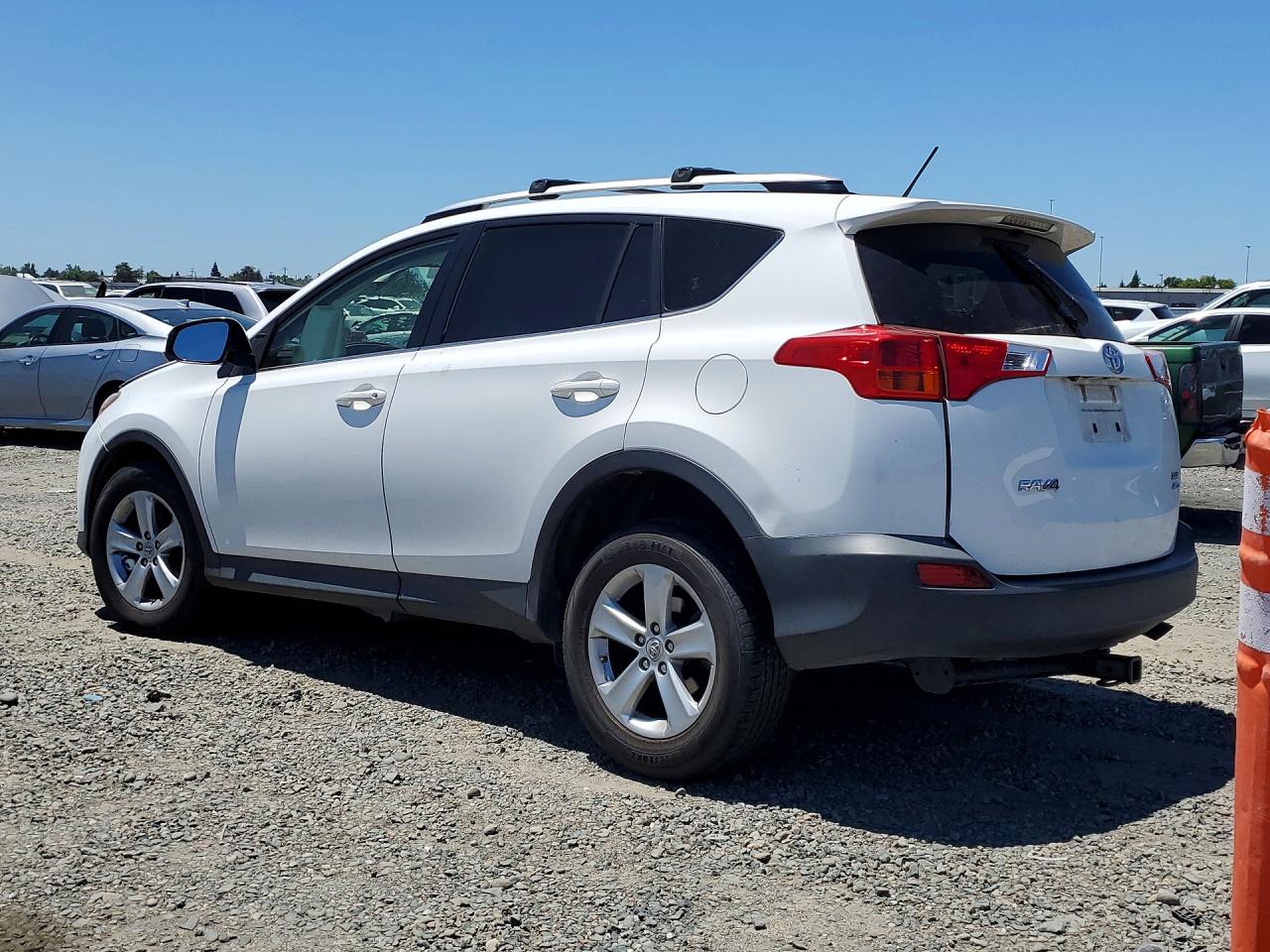 2013 Toyota Rav4 Xle Белый vin: JTMRFREV1D5028364