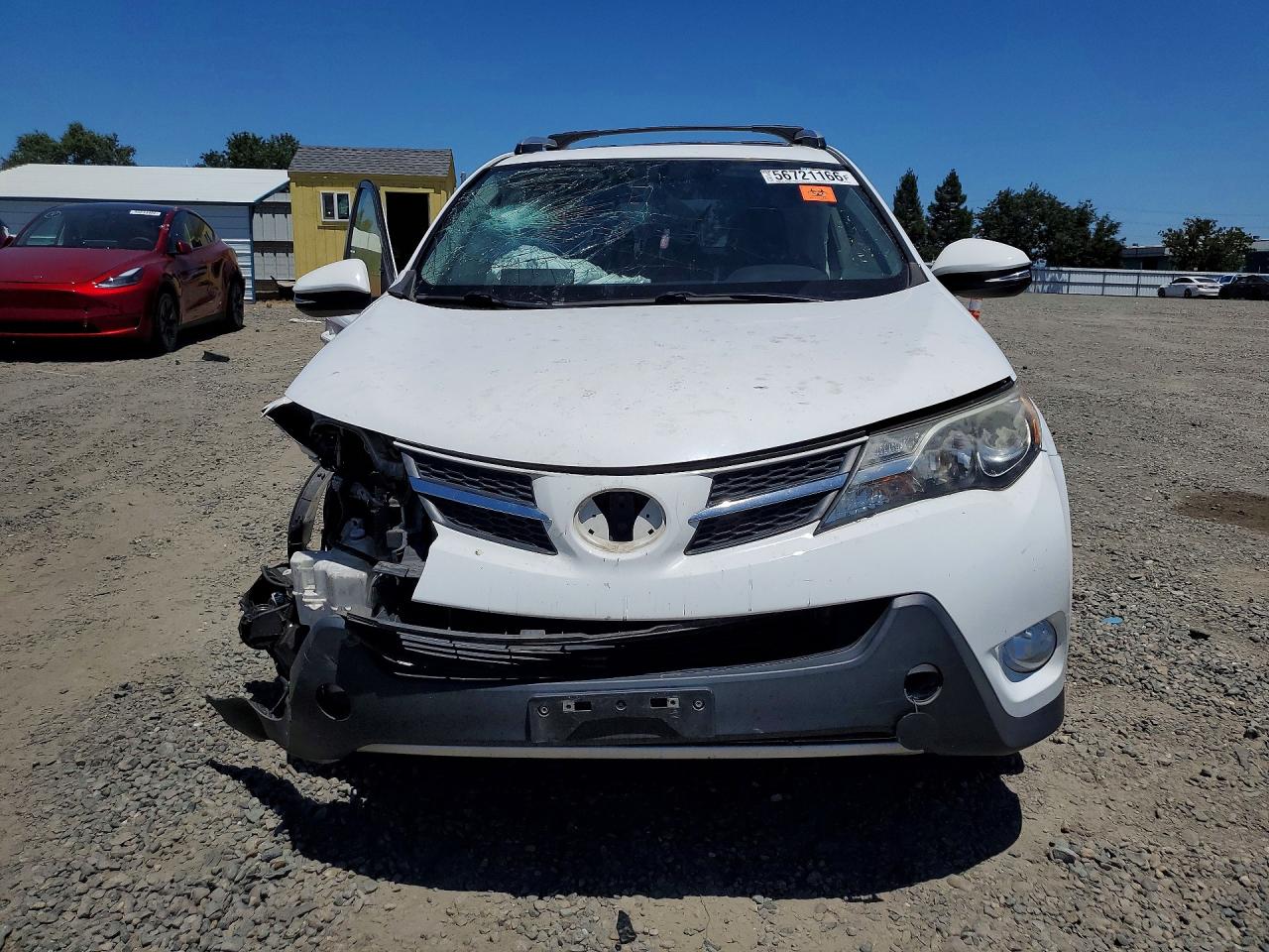 2013 Toyota Rav4 Xle Белый vin: JTMRFREV1D5028364