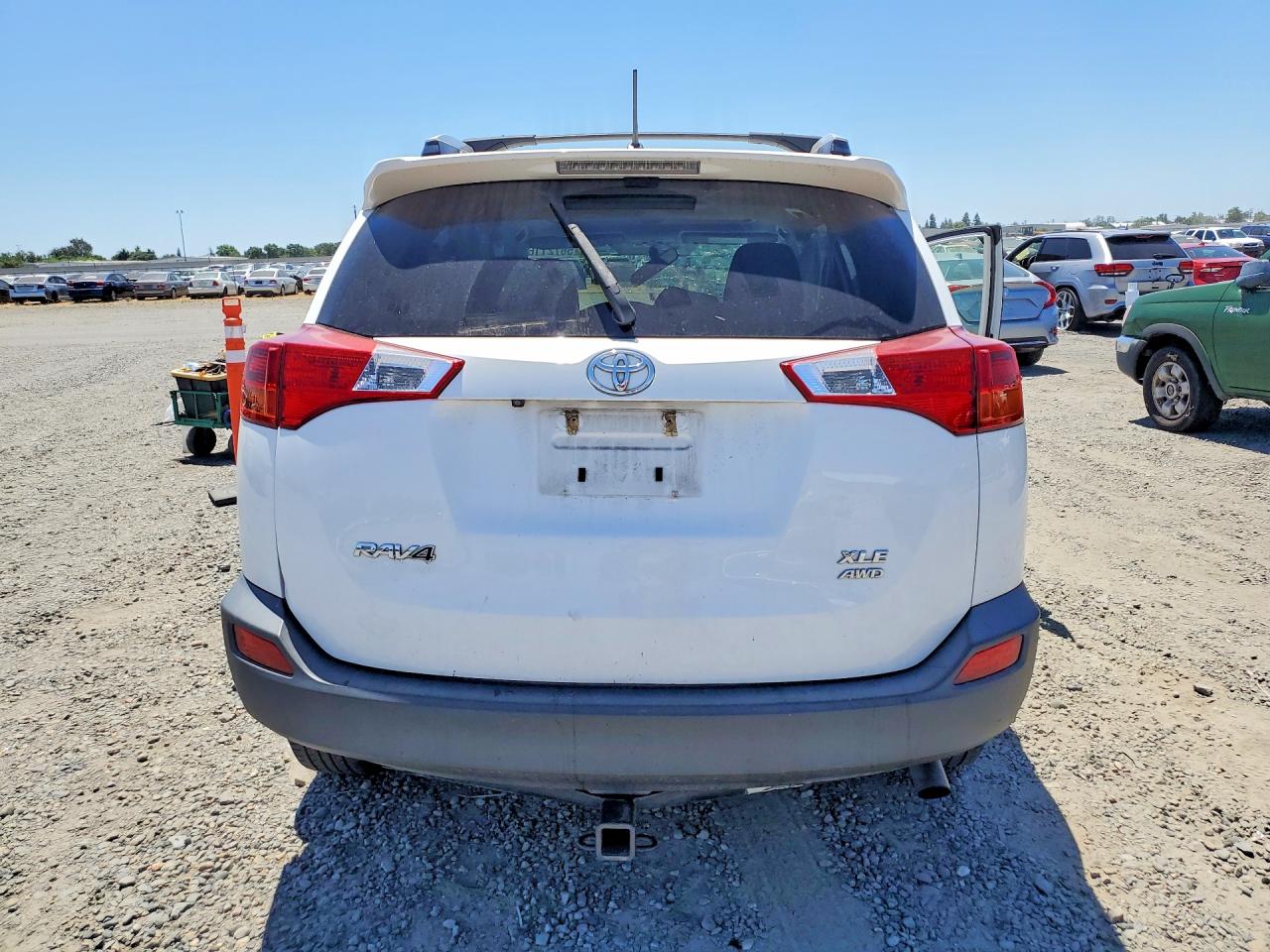 2013 Toyota Rav4 Xle Белый vin: JTMRFREV1D5028364
