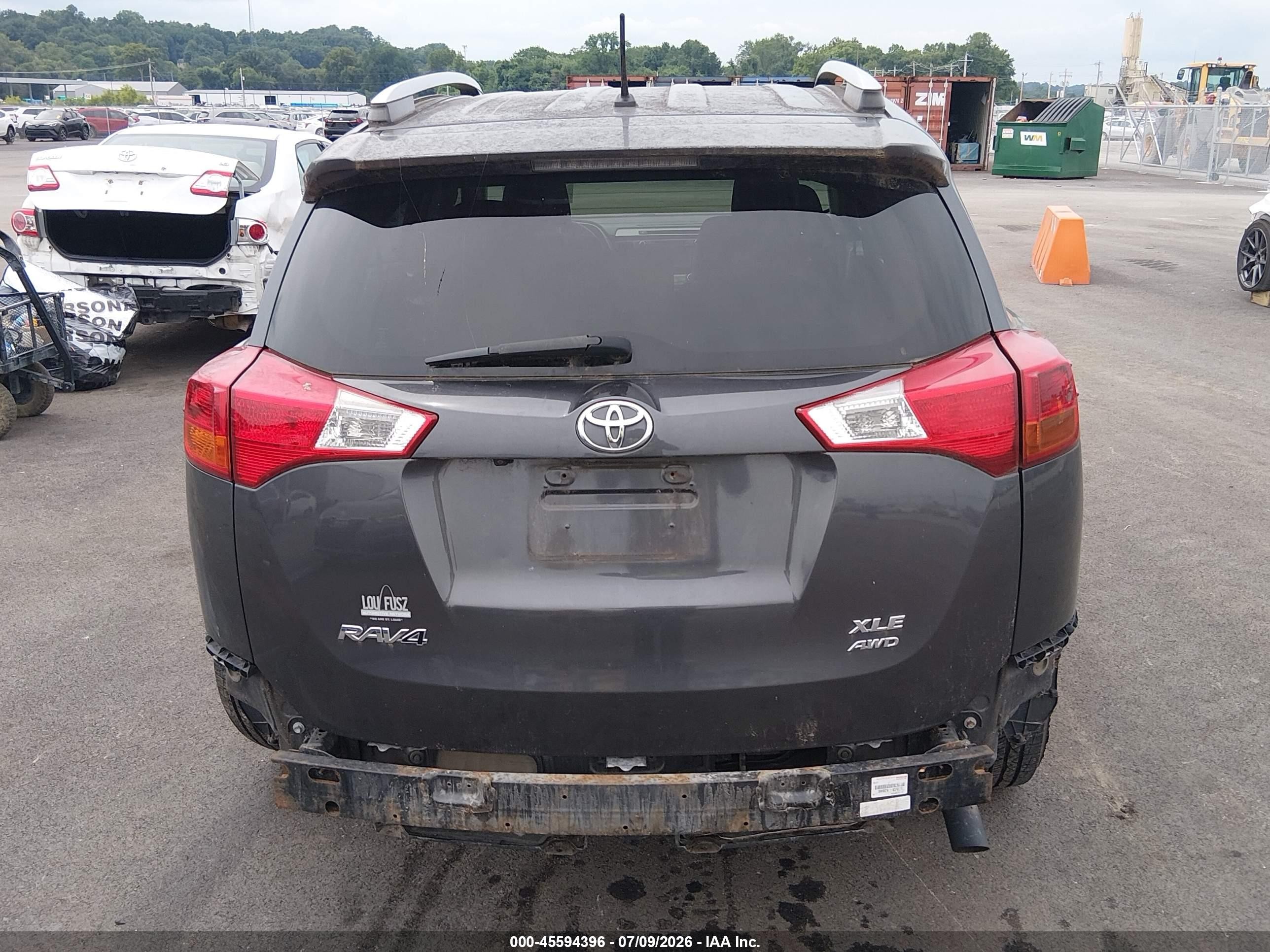 2013 Toyota Rav4 Xle vin: JTMRFREV1DD016544