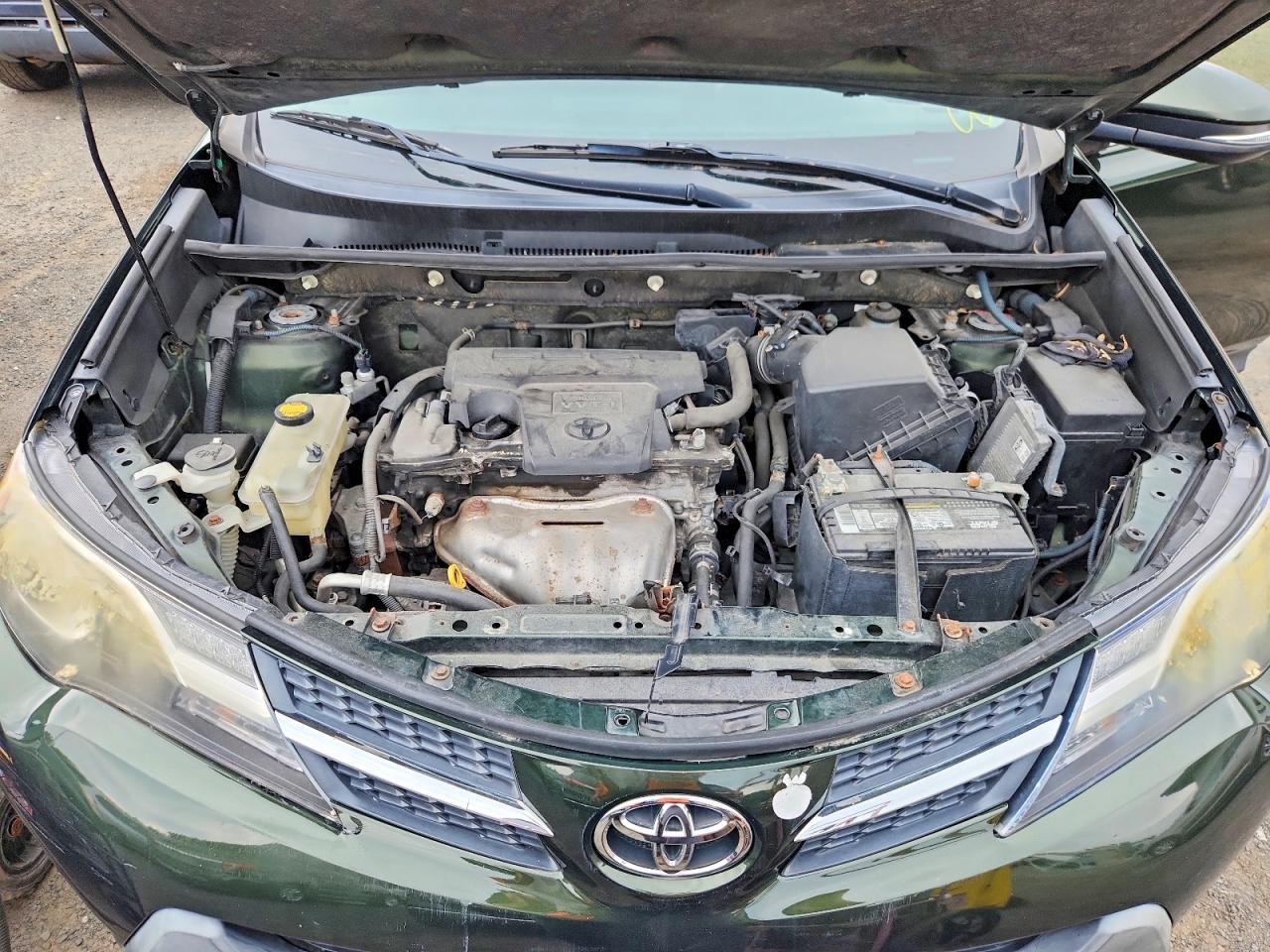 2013 Toyota Rav4 Xle Green vin: JTMRFREV1DD018861