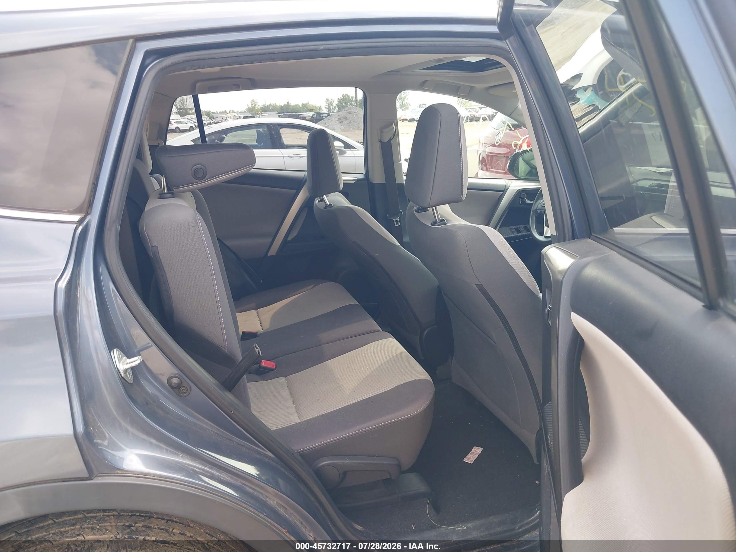 2014 Toyota Rav4 Xle Blue vin: JTMRFREV1ED049416