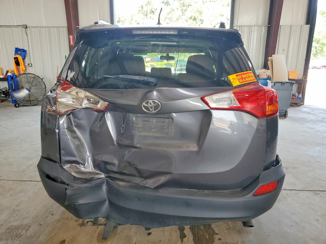 2014 Toyota Rav4 Xle Gray vin: JTMRFREV1ED077278