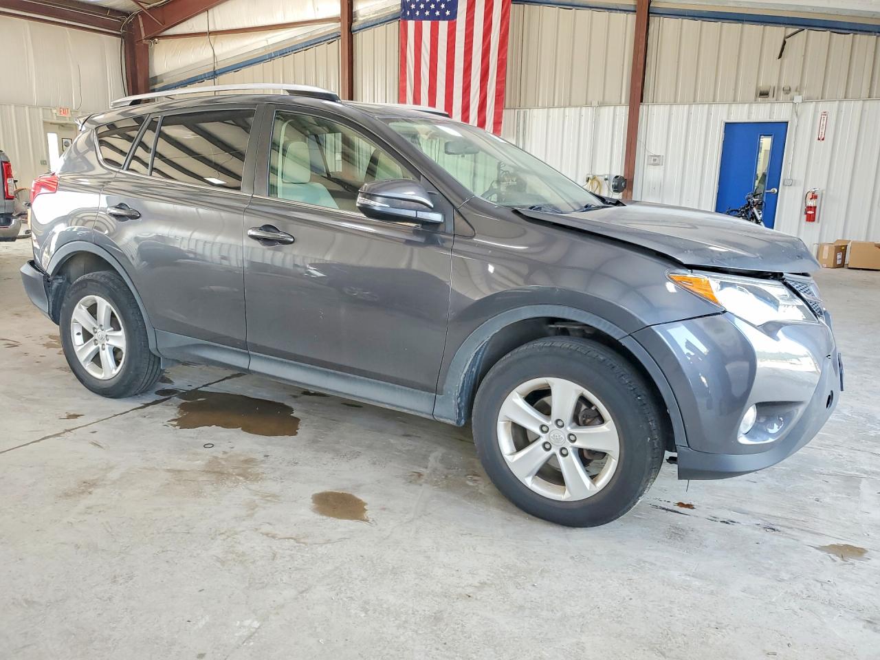 2014 Toyota Rav4 Xle Gray vin: JTMRFREV1ED077278