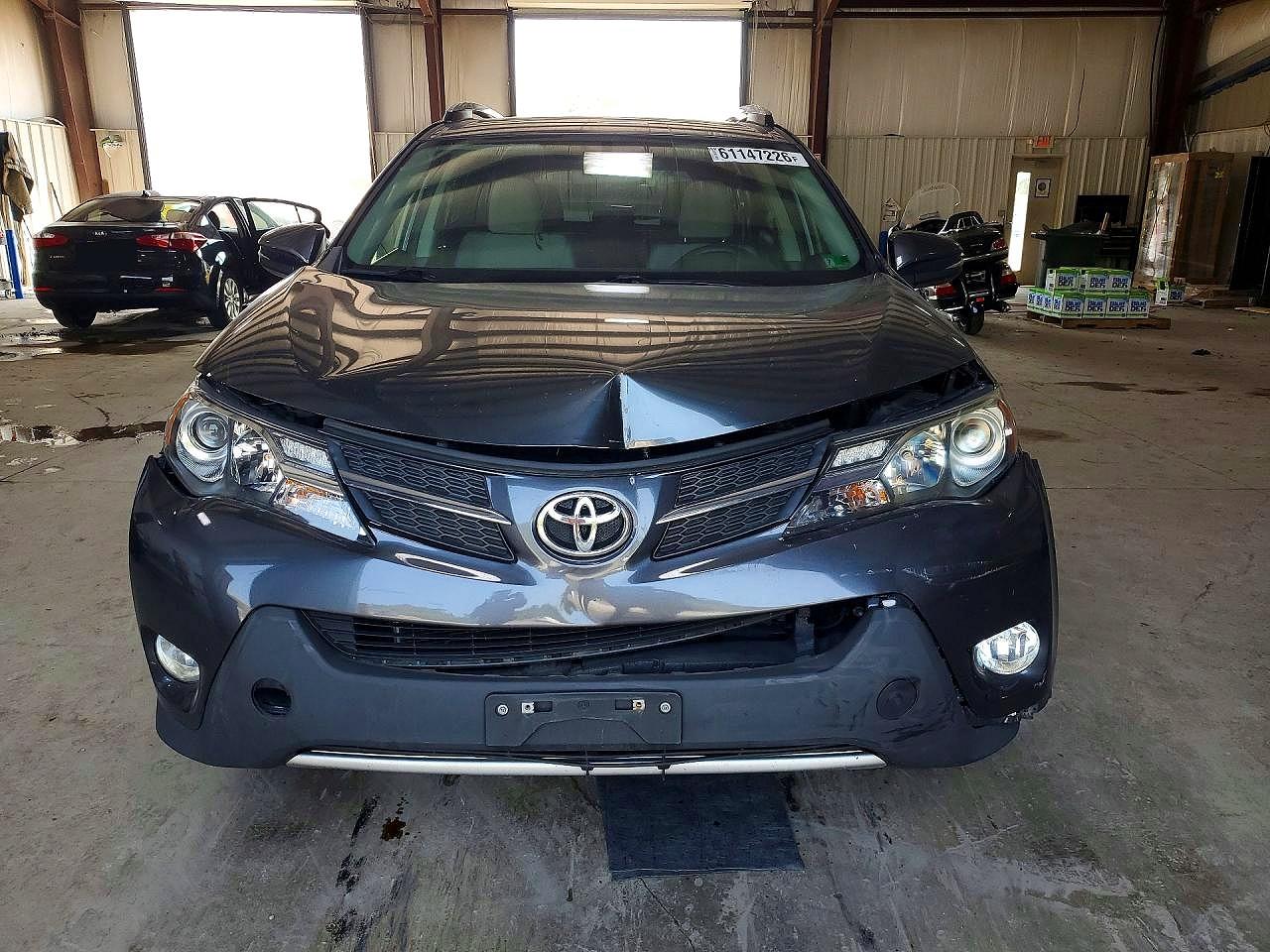 2014 Toyota Rav4 Xle Gray vin: JTMRFREV1ED077278