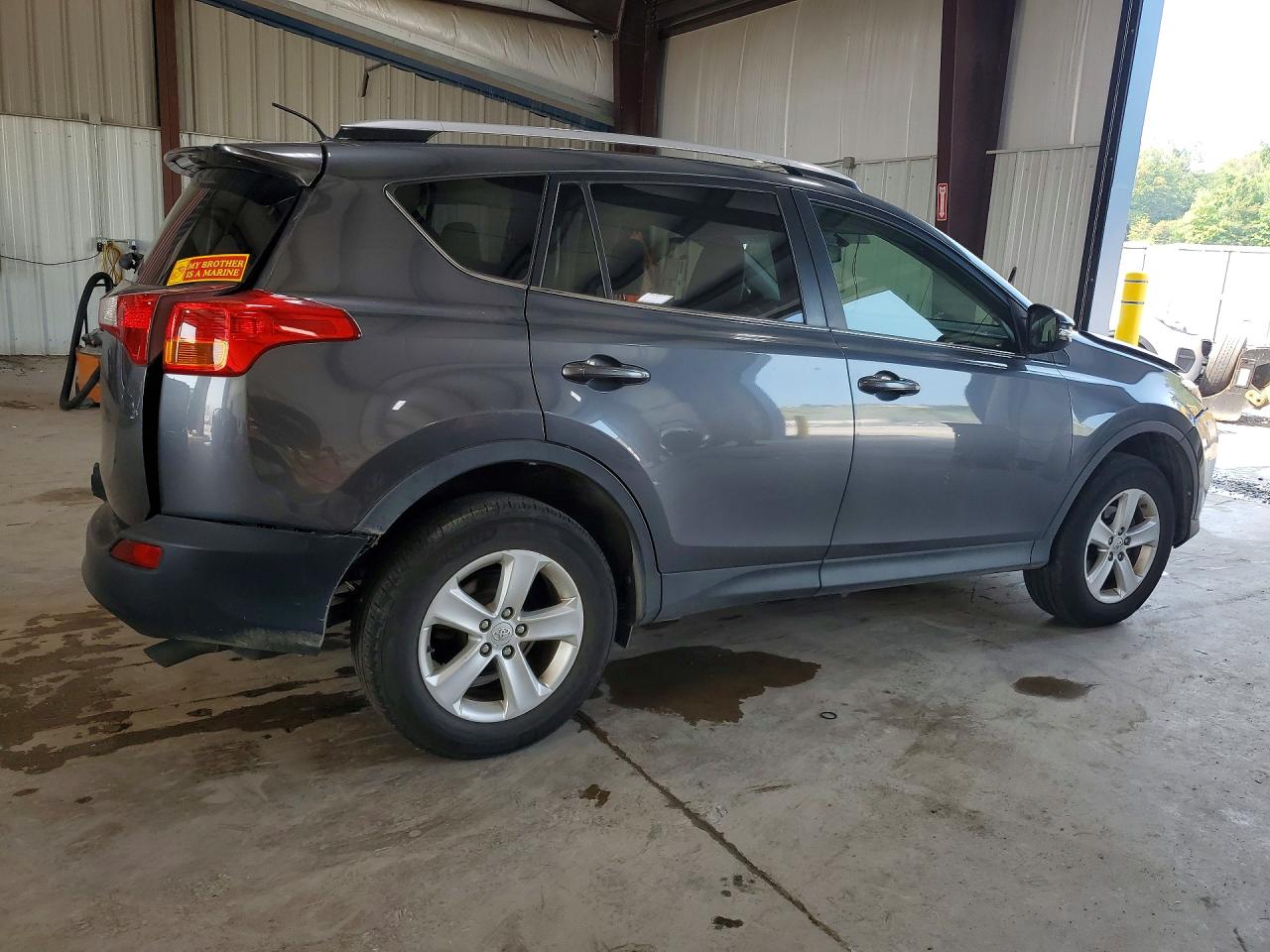 2014 Toyota Rav4 Xle Gray vin: JTMRFREV1ED077278