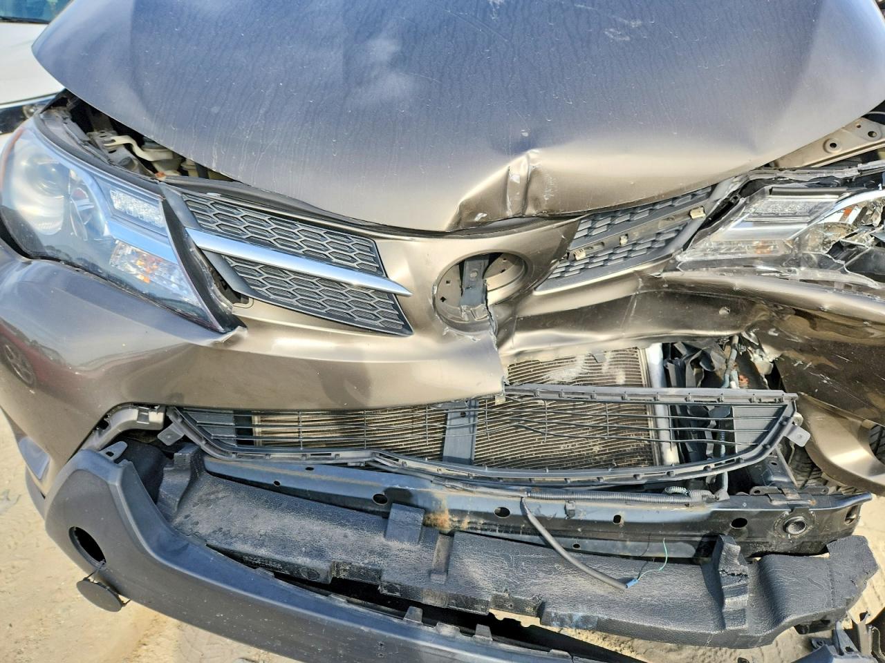 2014 Toyota Rav4 Xle Серый vin: JTMRFREV1ED088930