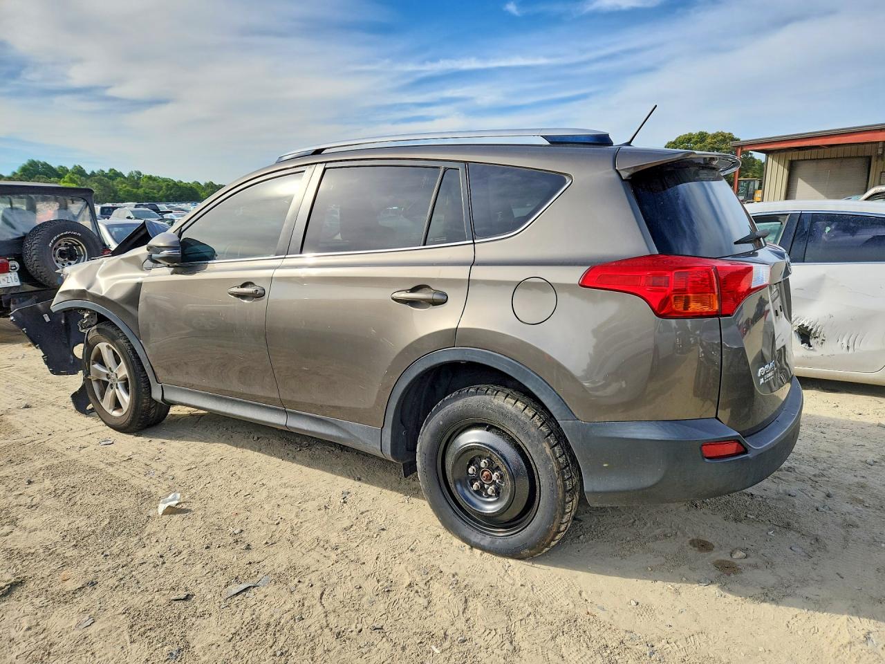 2014 Toyota Rav4 Xle Серый vin: JTMRFREV1ED088930