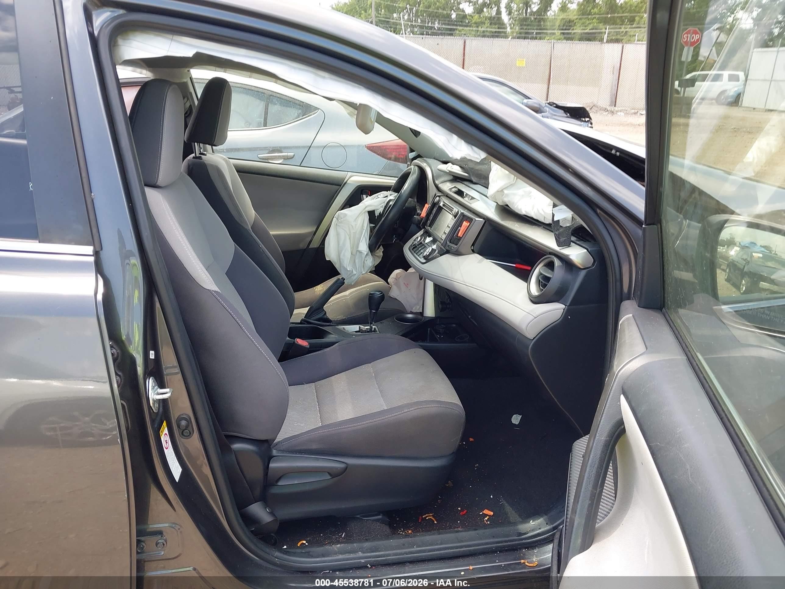 2014 Toyota Rav4 Xle Gray vin: JTMRFREV1EJ008902