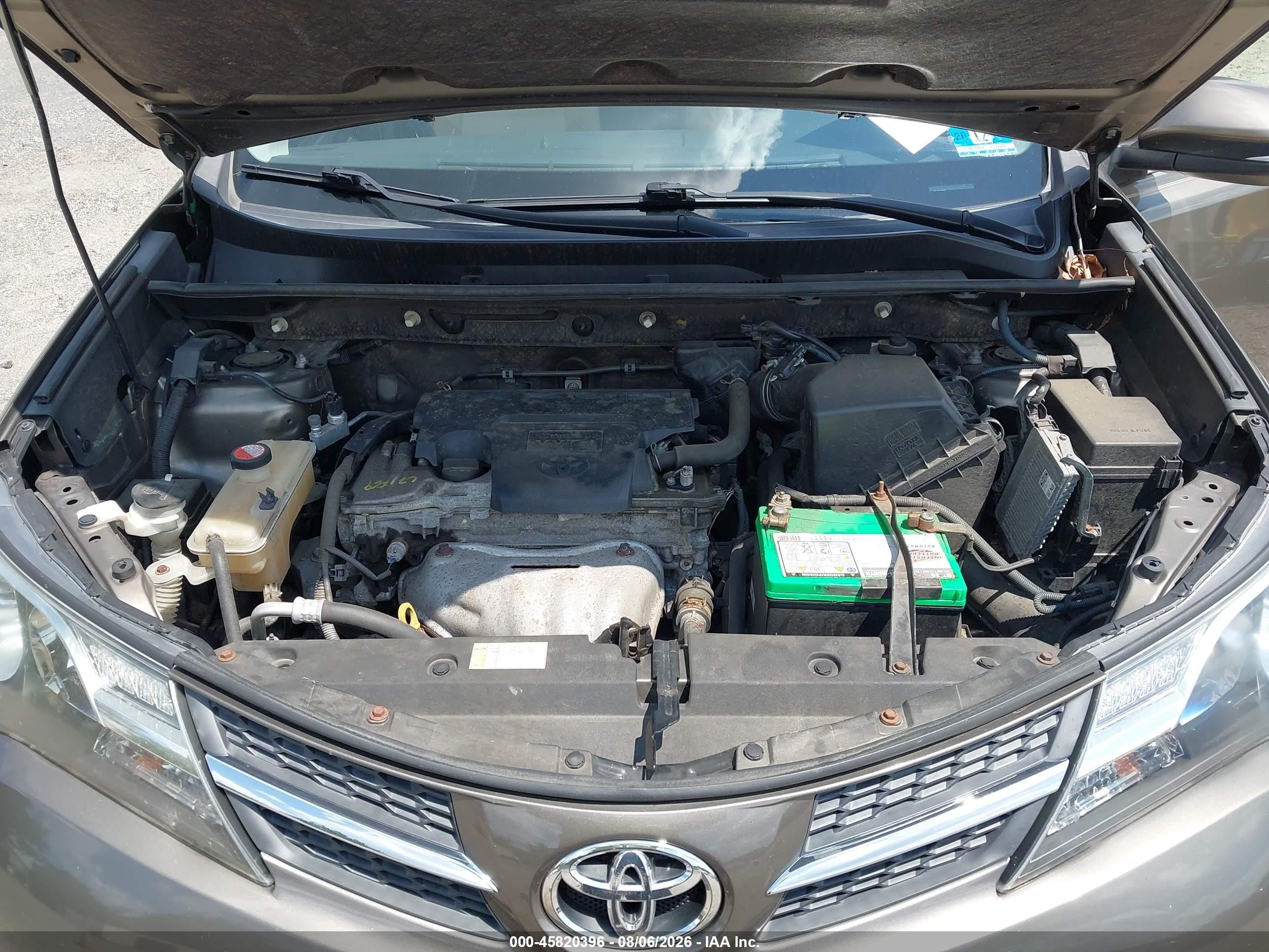 2015 Toyota Rav4 Xle Gray vin: JTMRFREV1FD102052