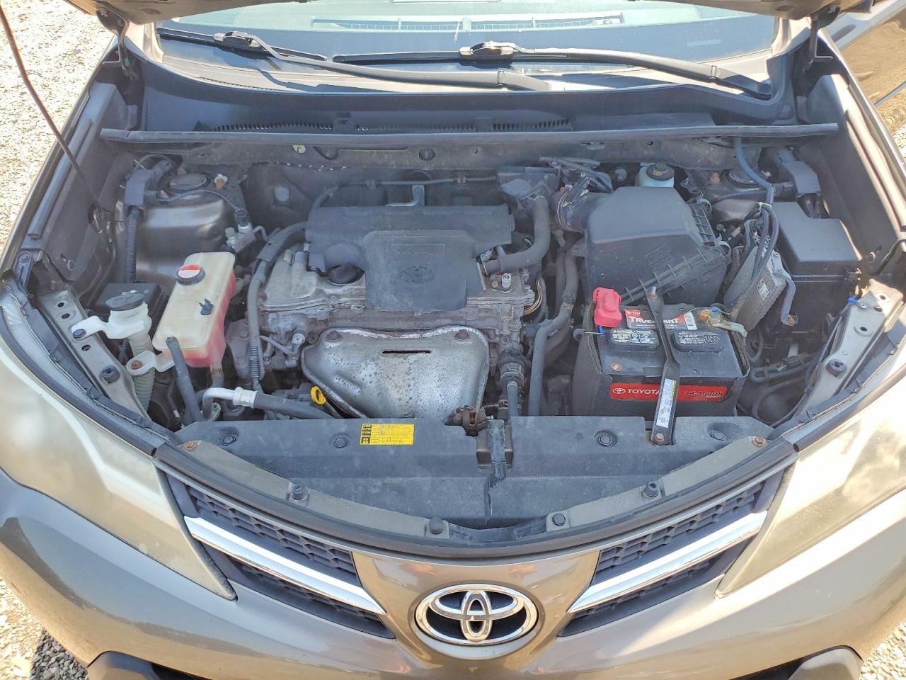 2015 Toyota Rav4 Xle Gray vin: JTMRFREV1FD118008