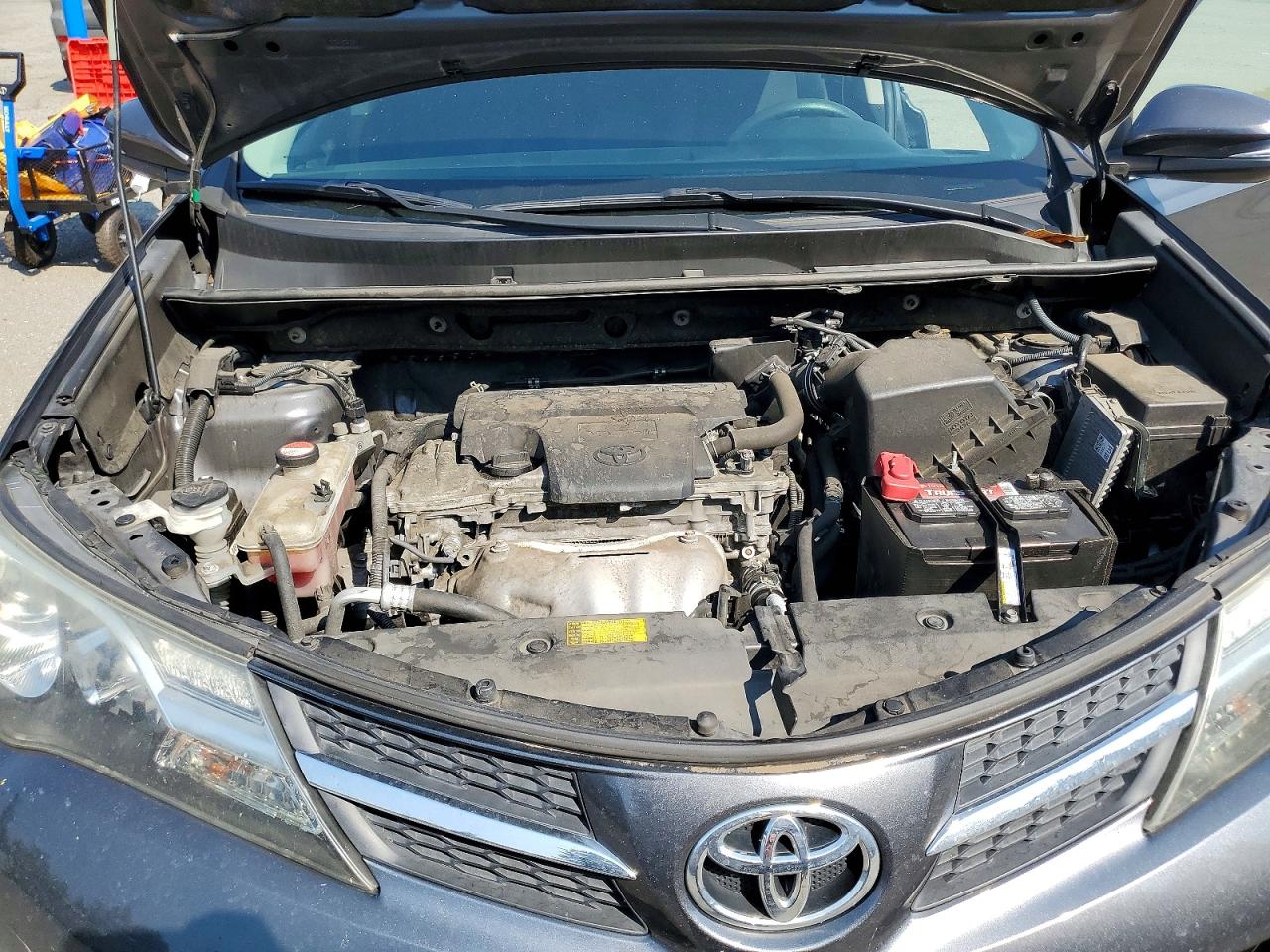 2015 Toyota Rav4 Xle Серый vin: JTMRFREV1FD120907