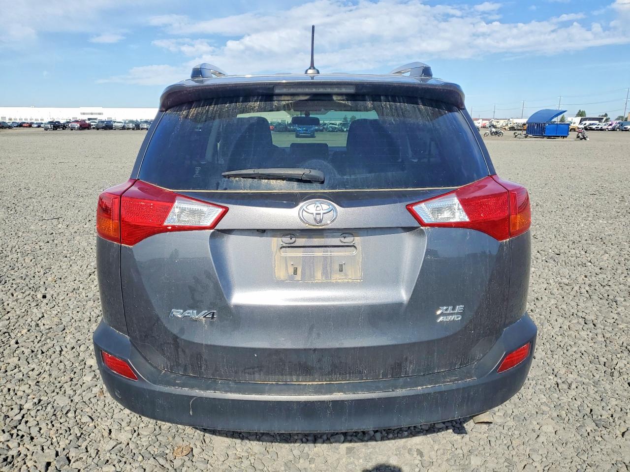 2015 Toyota Rav4 Xle Gray vin: JTMRFREV1FD126996