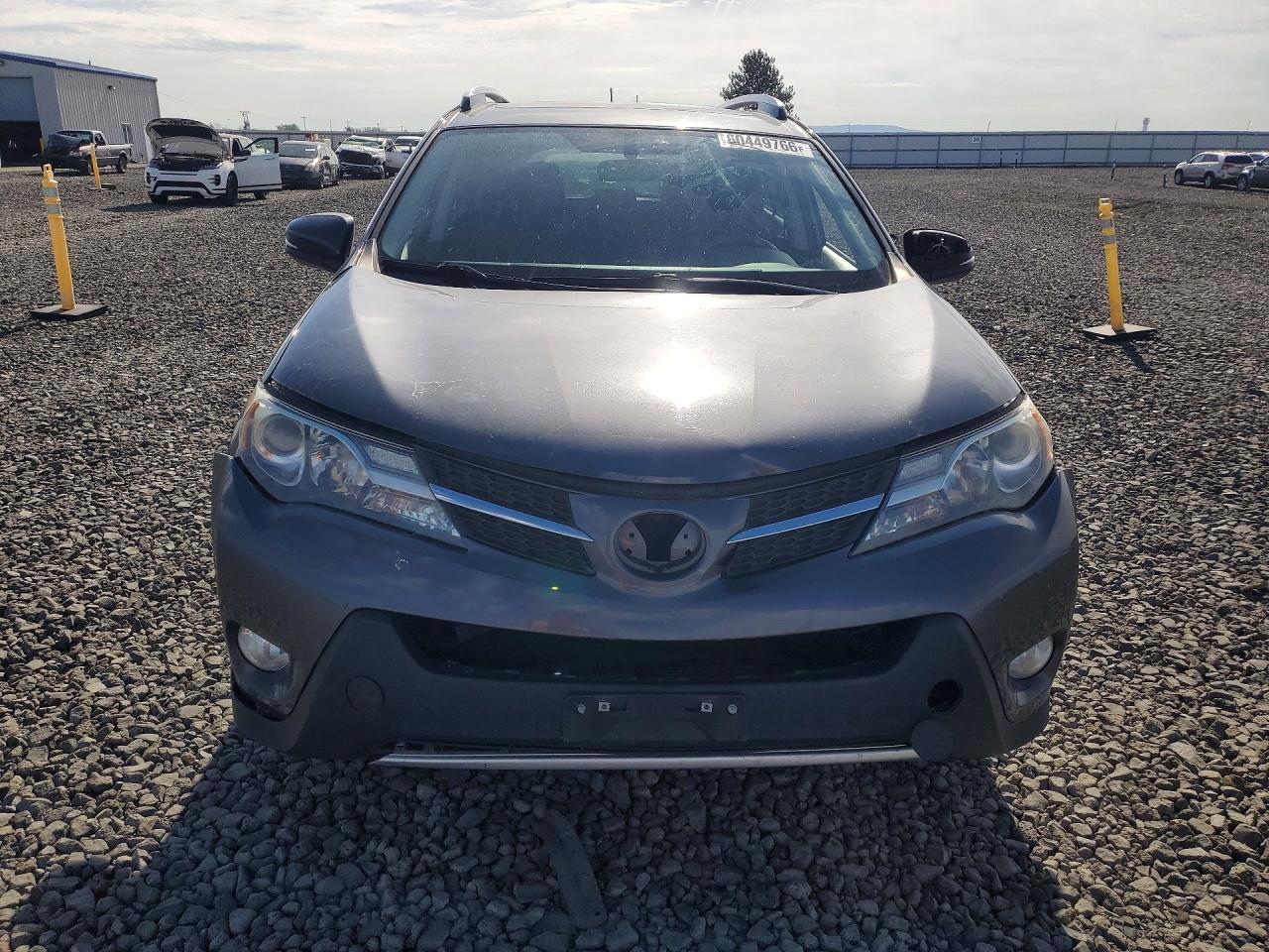 2015 Toyota Rav4 Xle Gray vin: JTMRFREV1FD126996