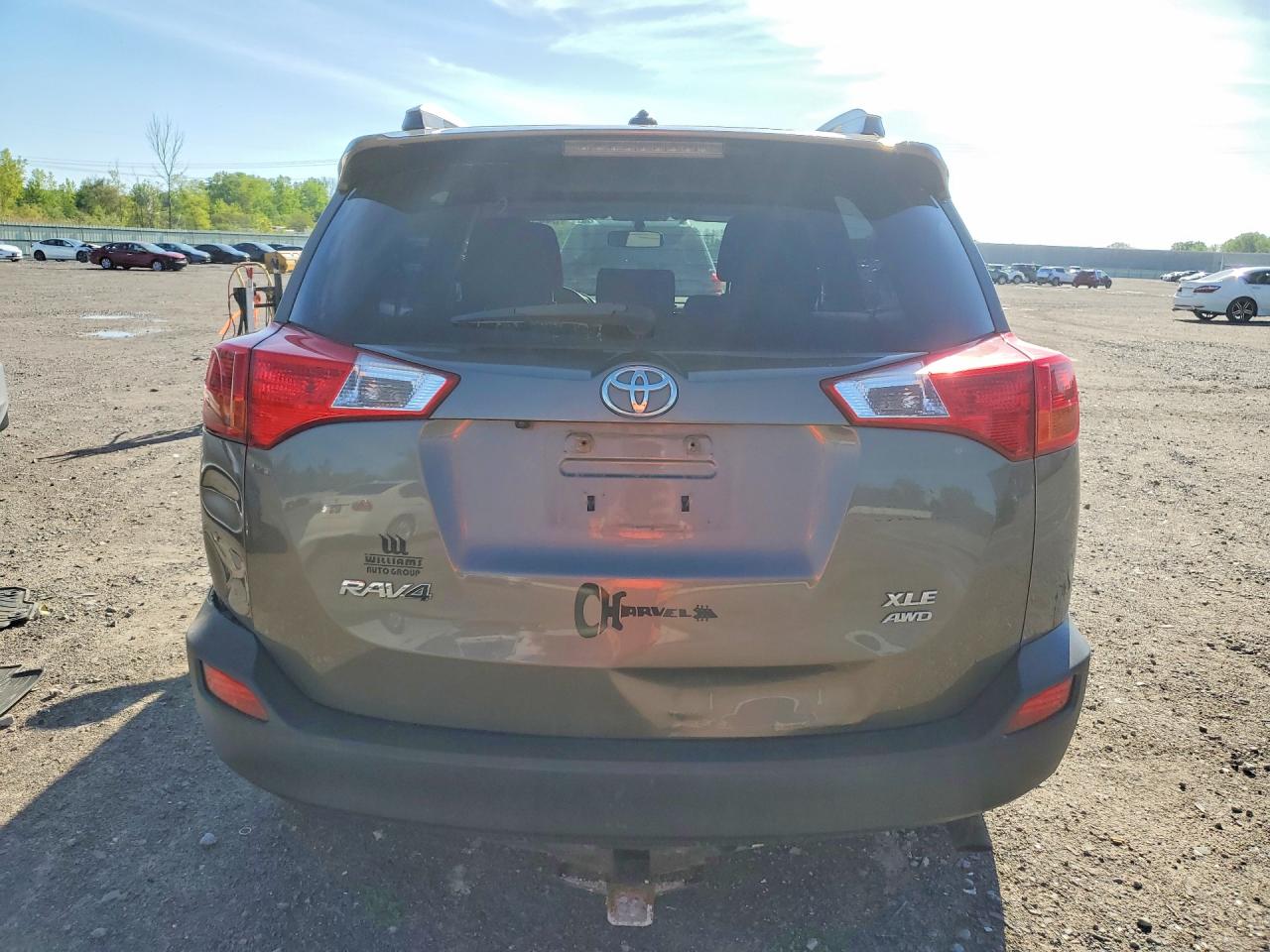 2015 Toyota Rav4 Xle Желто-коричневый vin: JTMRFREV1FD157844