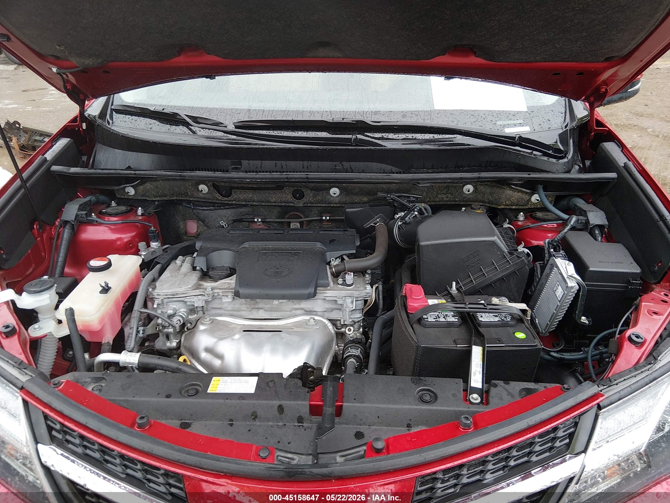 2015 Toyota Rav4 Xle Red vin: JTMRFREV1FJ036829