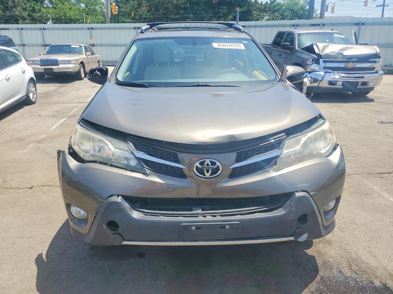 2013 Toyota Rav4 Xle Gray vin: JTMRFREV2D5012366
