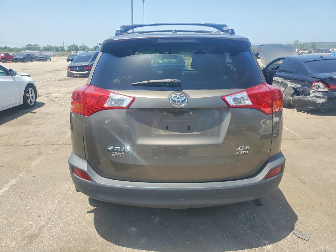 2013 Toyota Rav4 Xle Gray vin: JTMRFREV2D5012366
