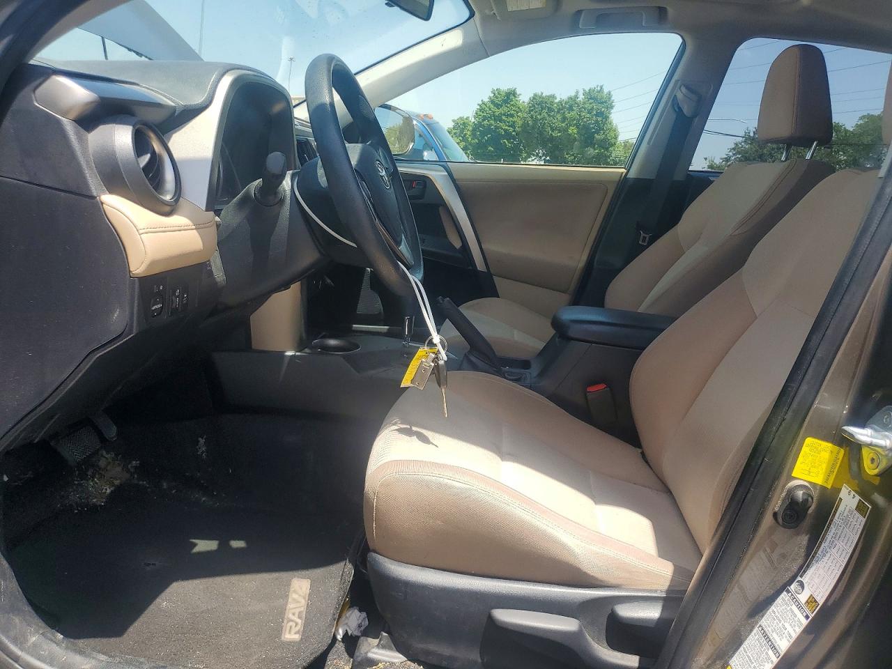 2013 Toyota Rav4 Xle Gray vin: JTMRFREV2D5012366